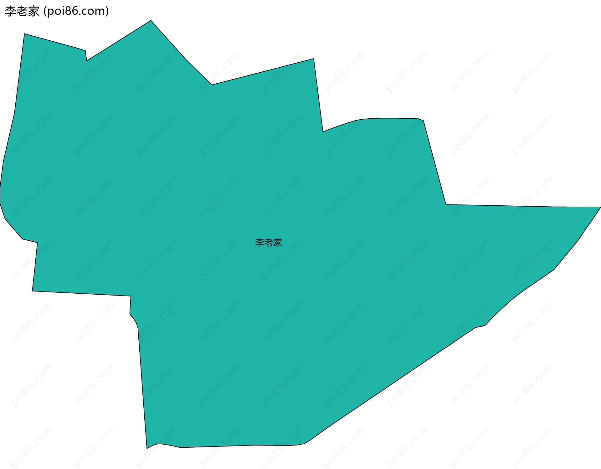 李老家边界地图