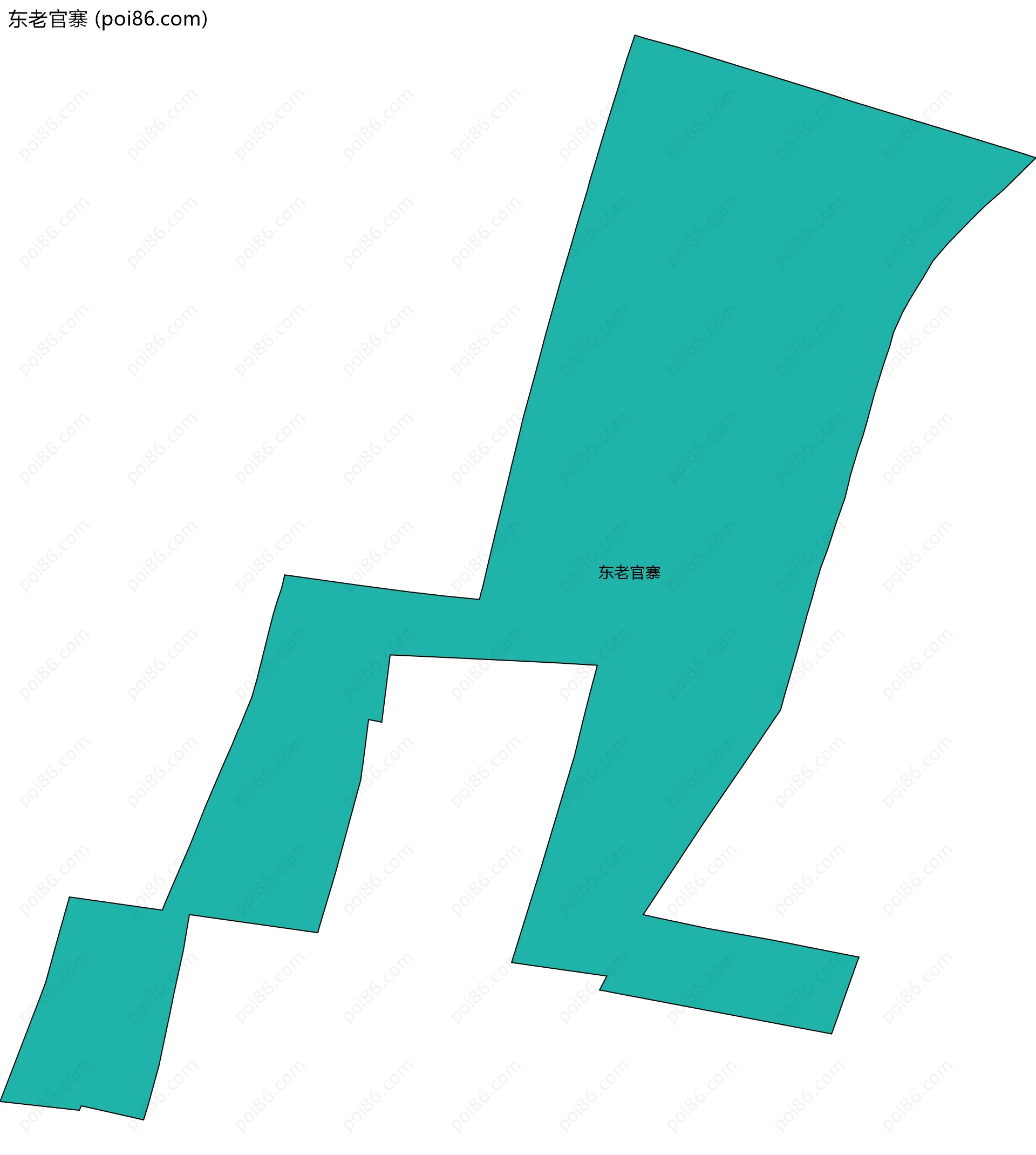 东老官寨边界地图