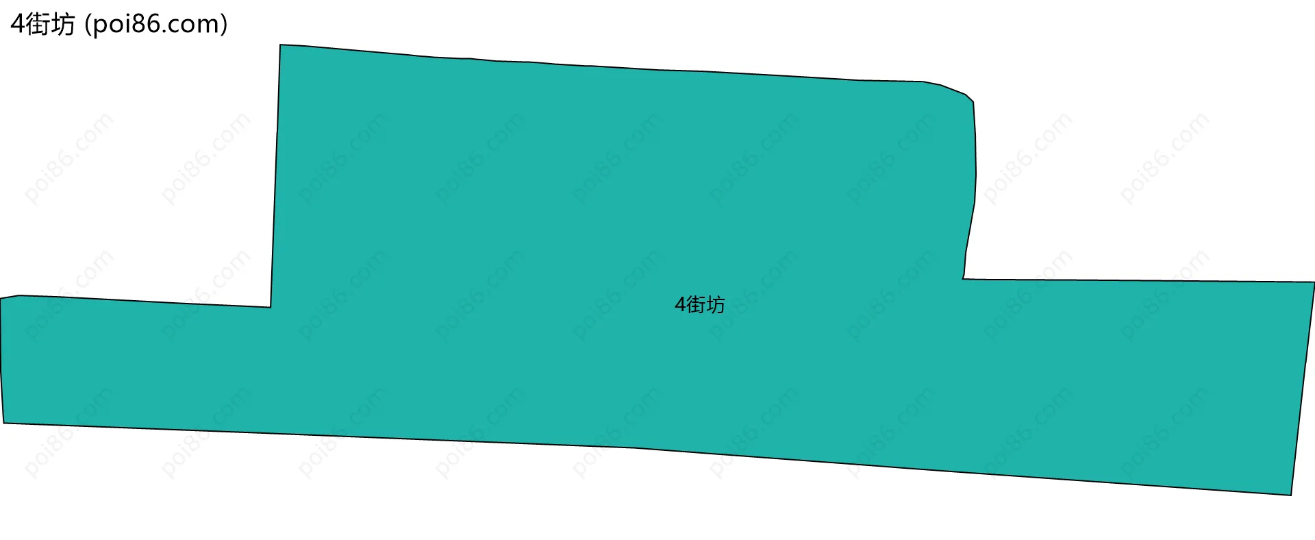 4街坊边界地图
