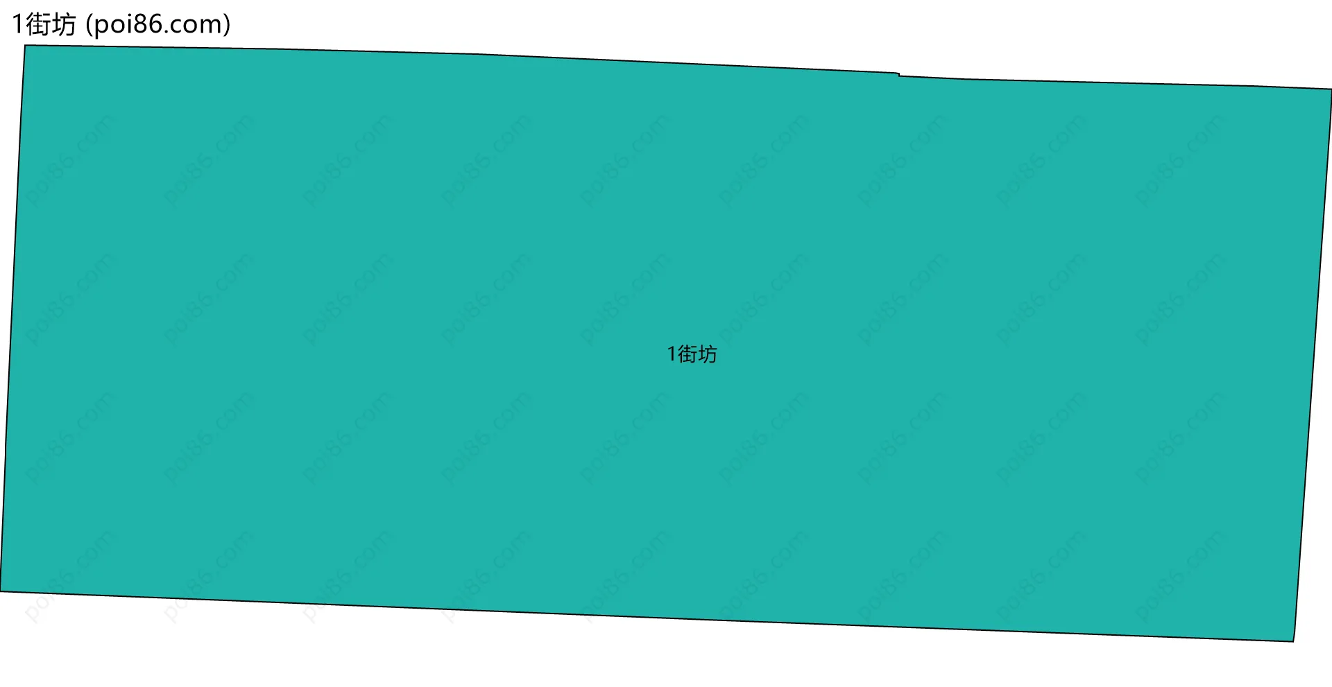 1街坊边界地图