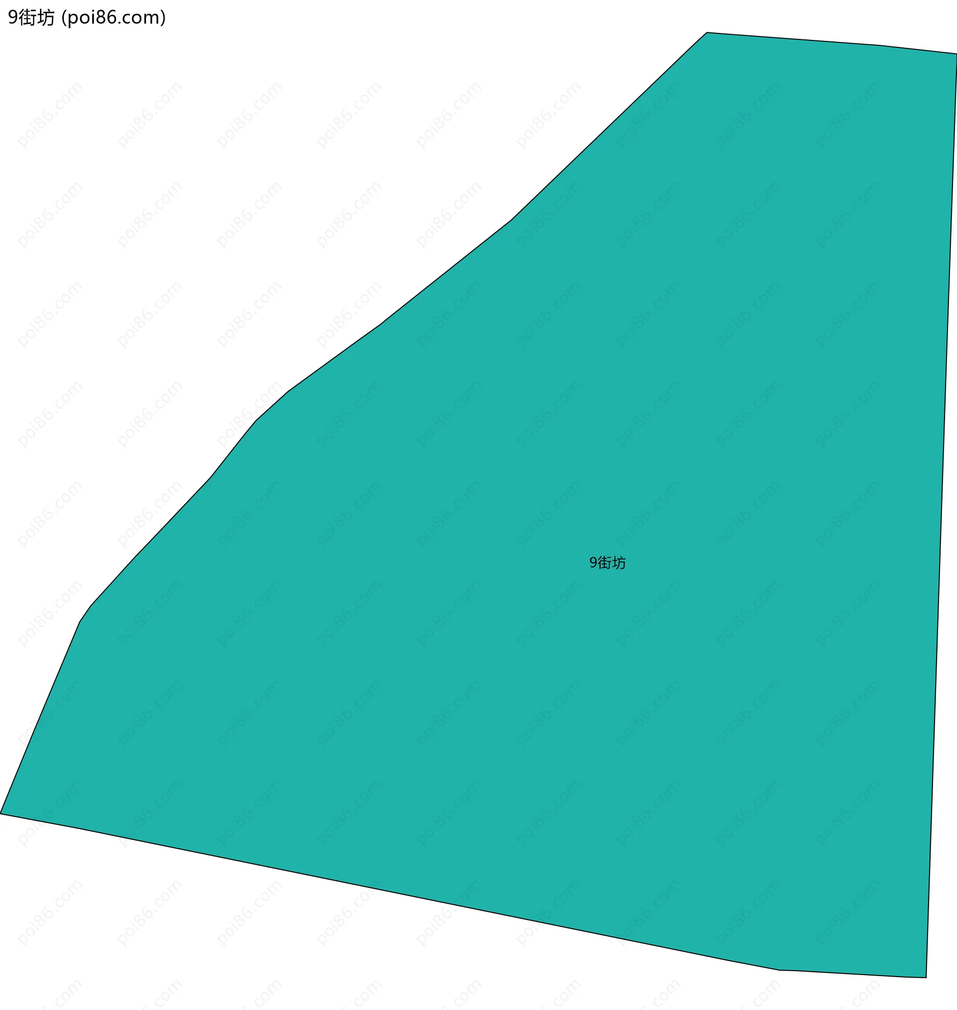 9街坊边界地图