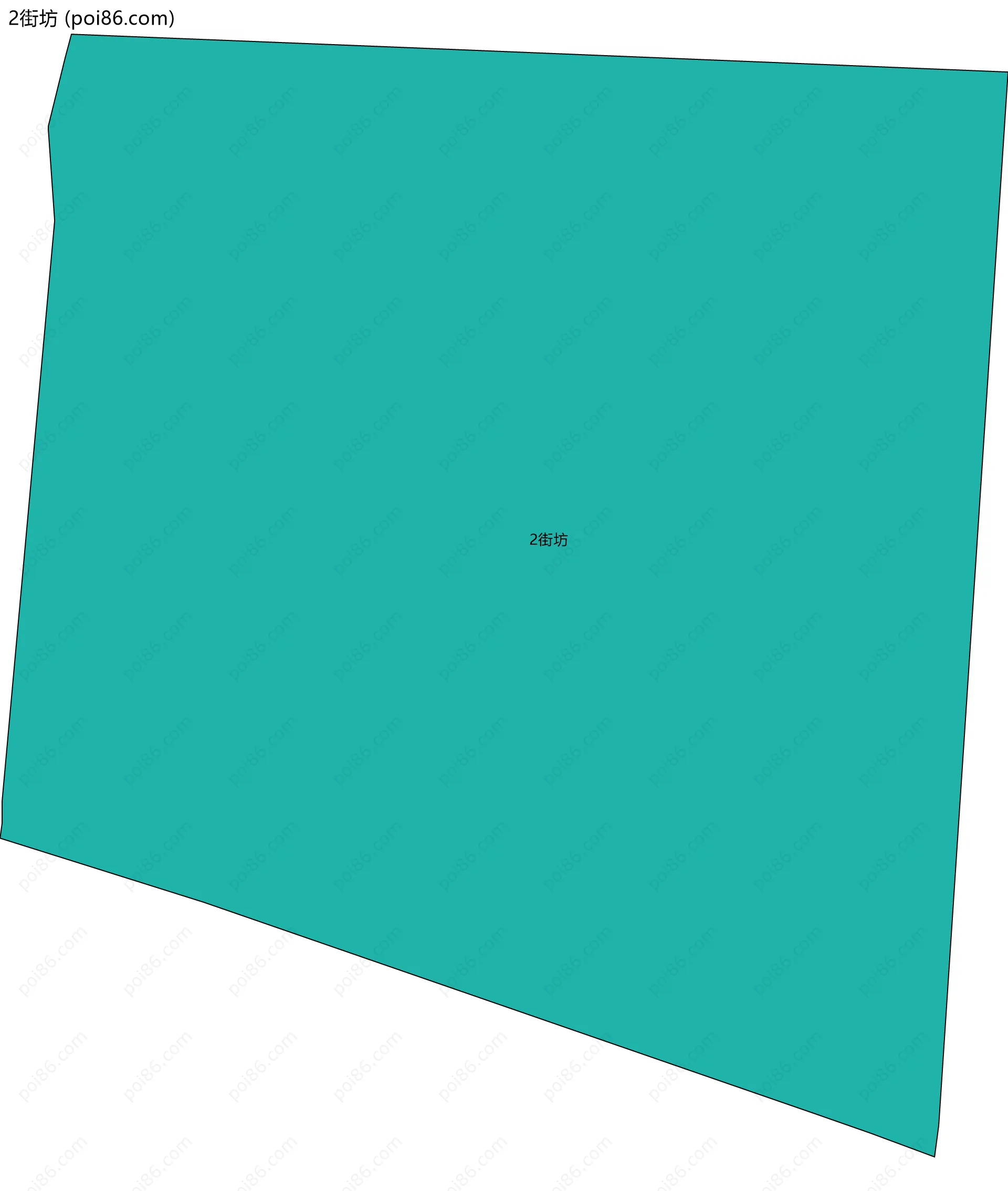 2街坊边界地图