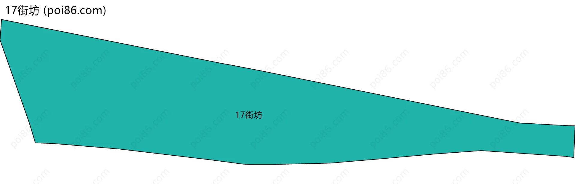 17街坊边界地图