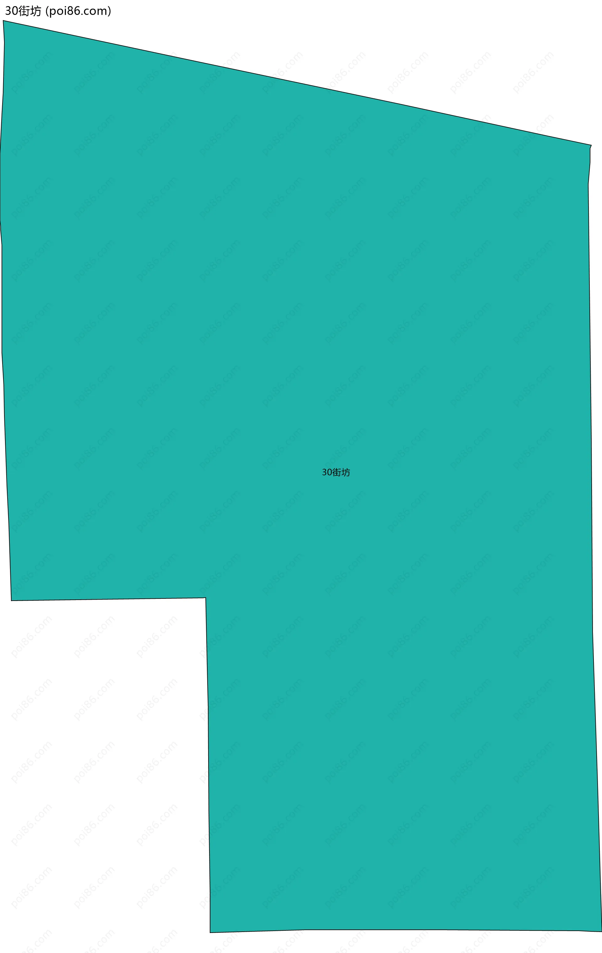 30街坊边界地图