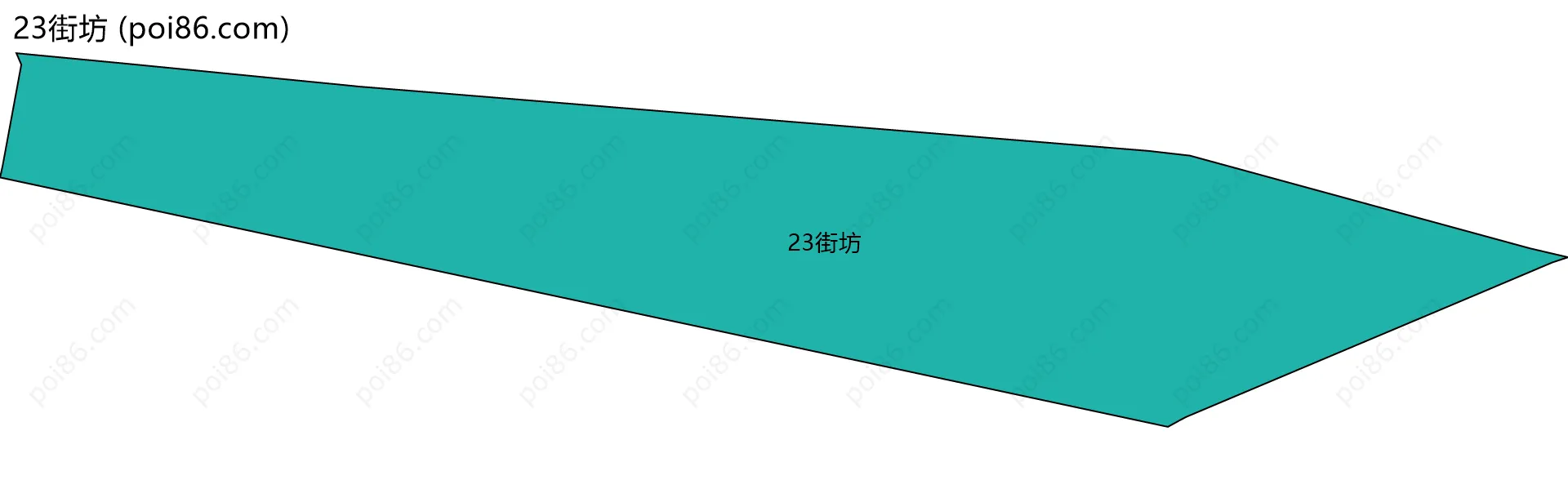 23街坊边界地图