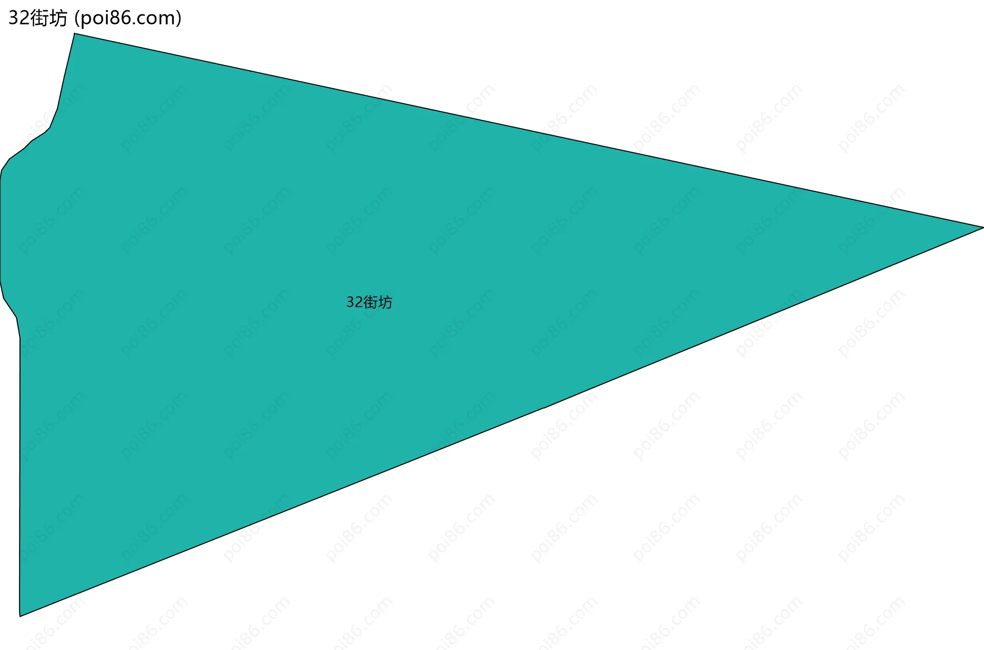 32街坊边界地图