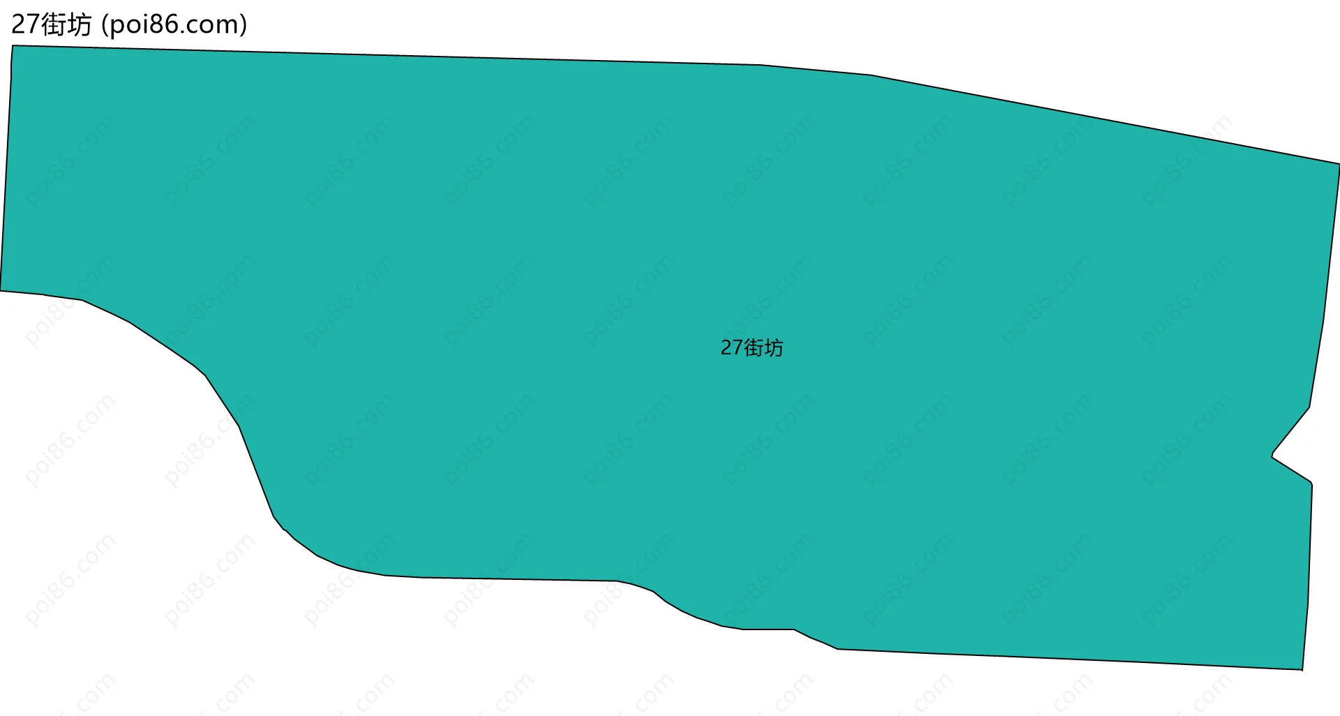 27街坊边界地图