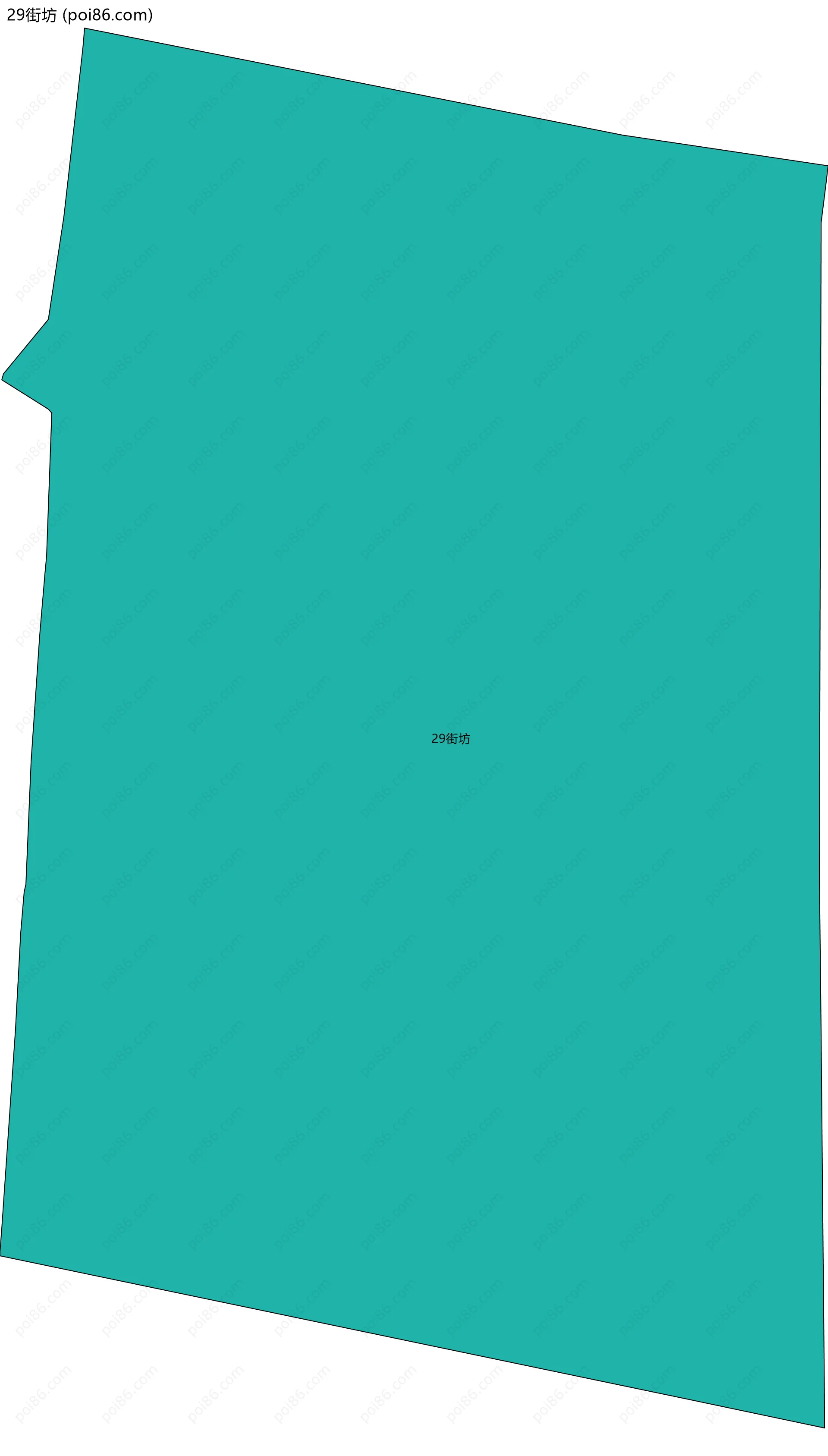 29街坊边界地图