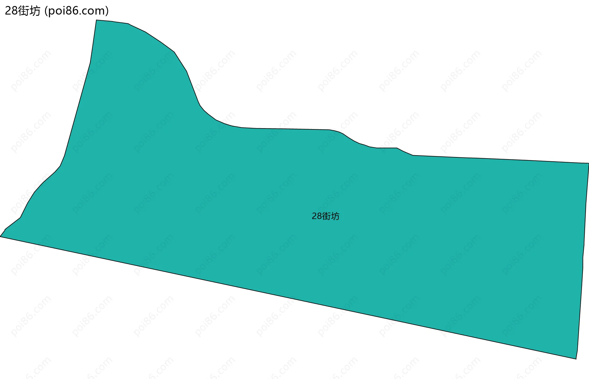28街坊边界地图