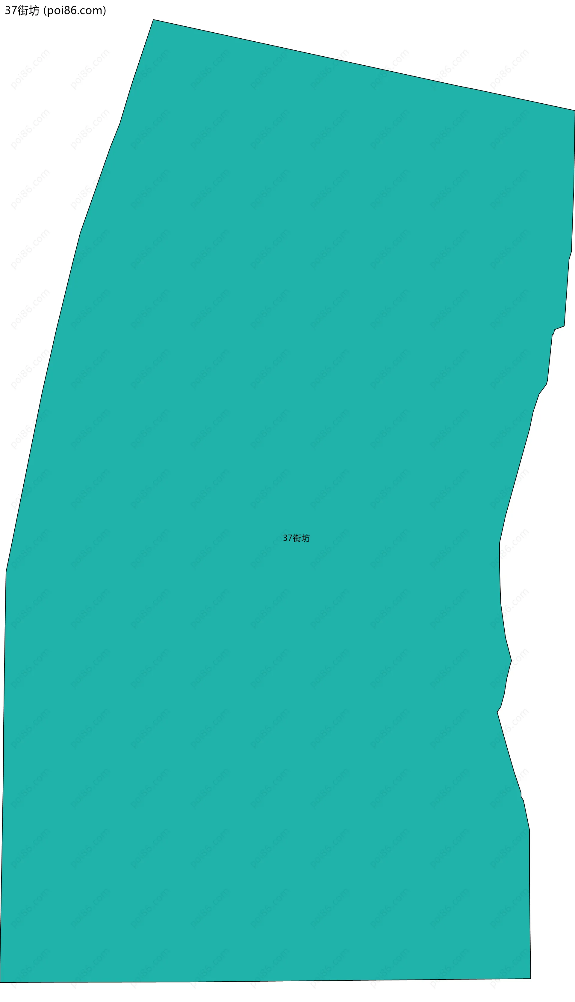 37街坊边界地图