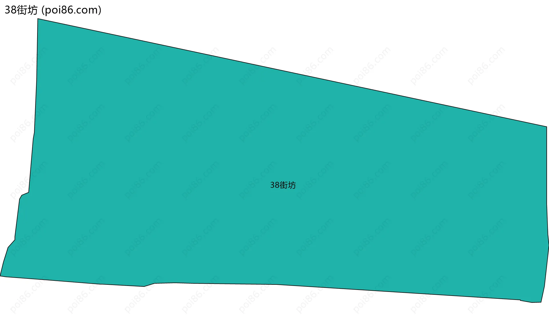 38街坊边界地图