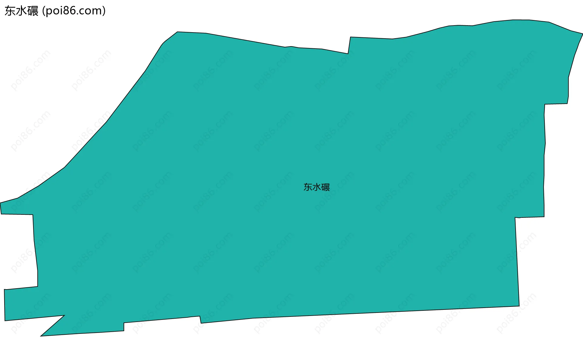 东水碾边界地图