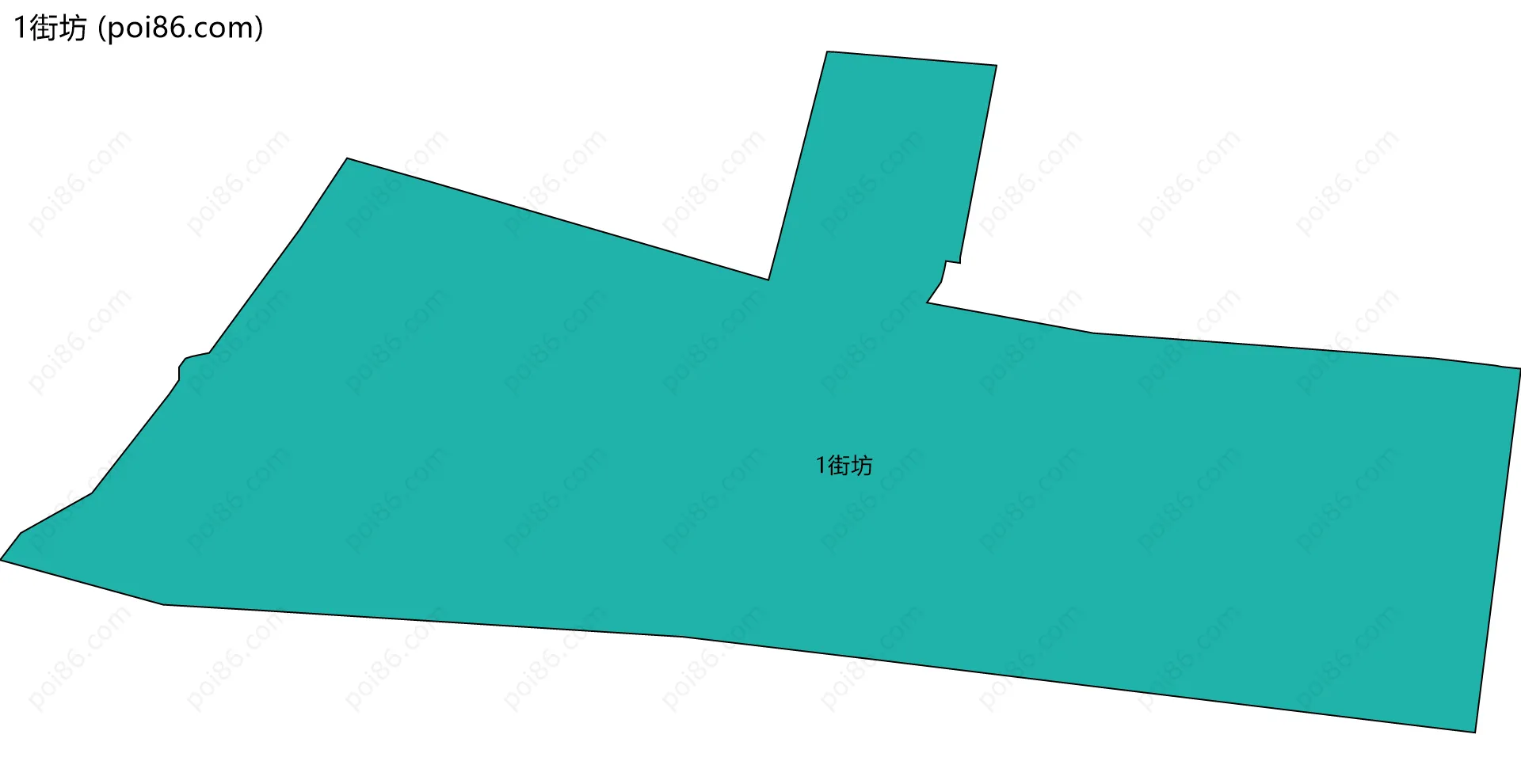 1街坊边界地图