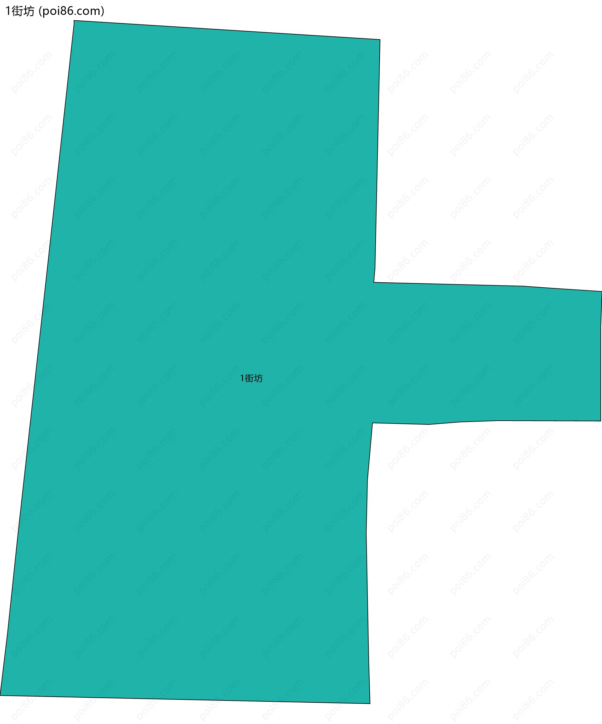 1街坊边界地图