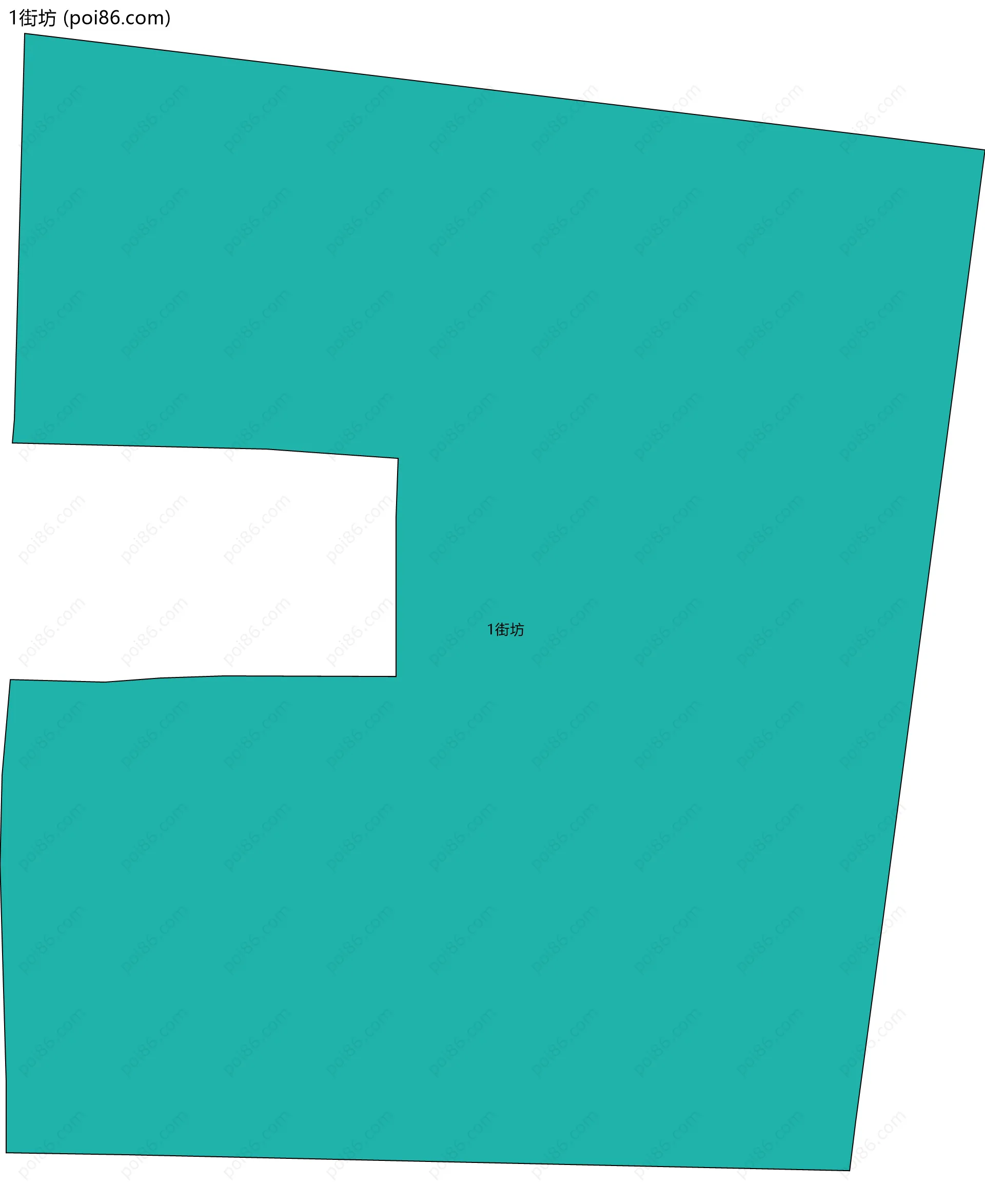 1街坊边界地图