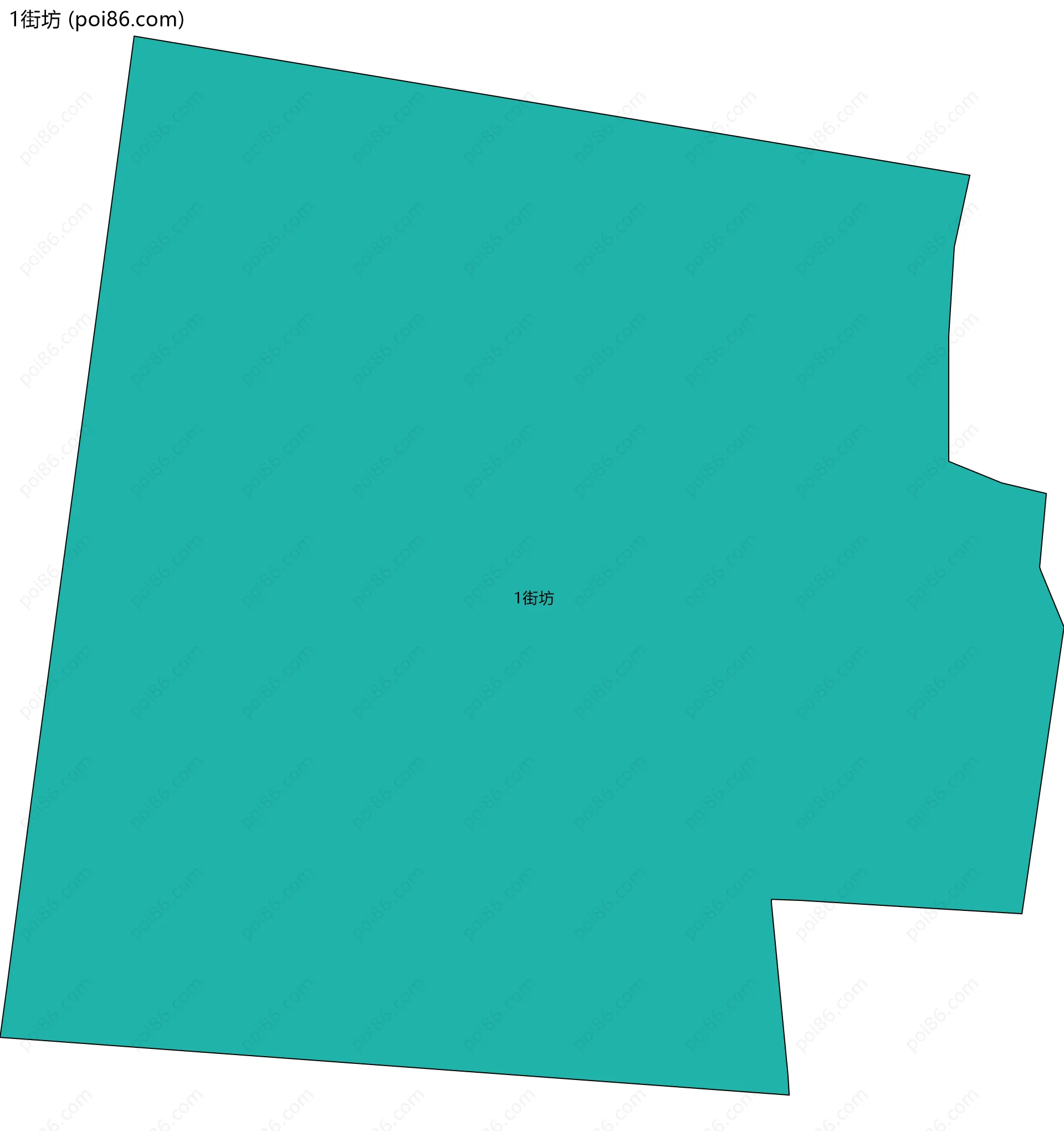 1街坊边界地图