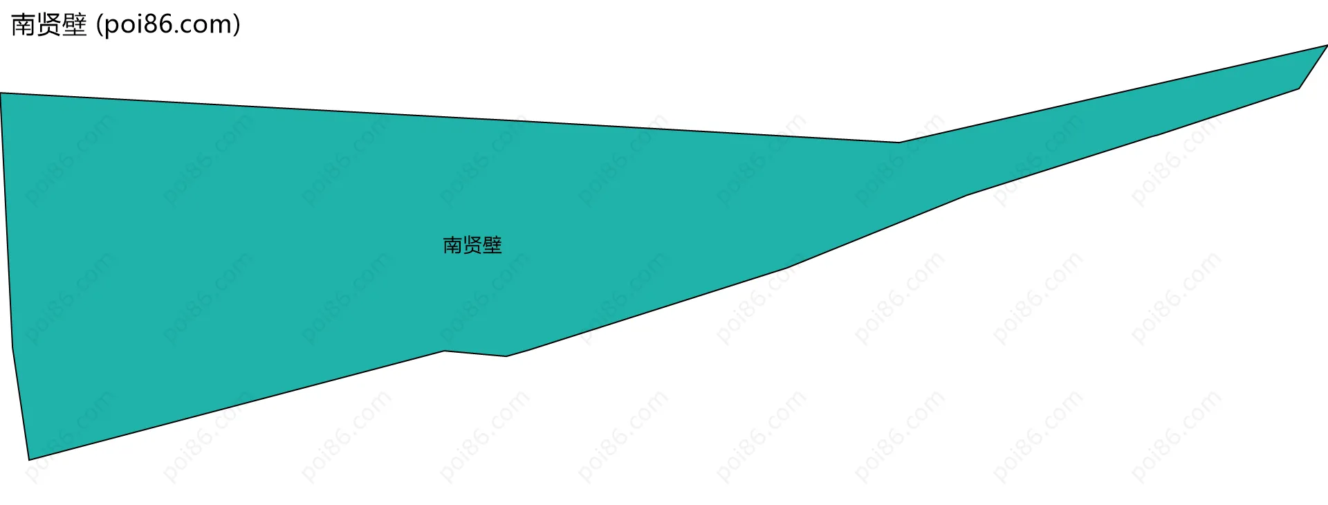 南贤壁边界地图