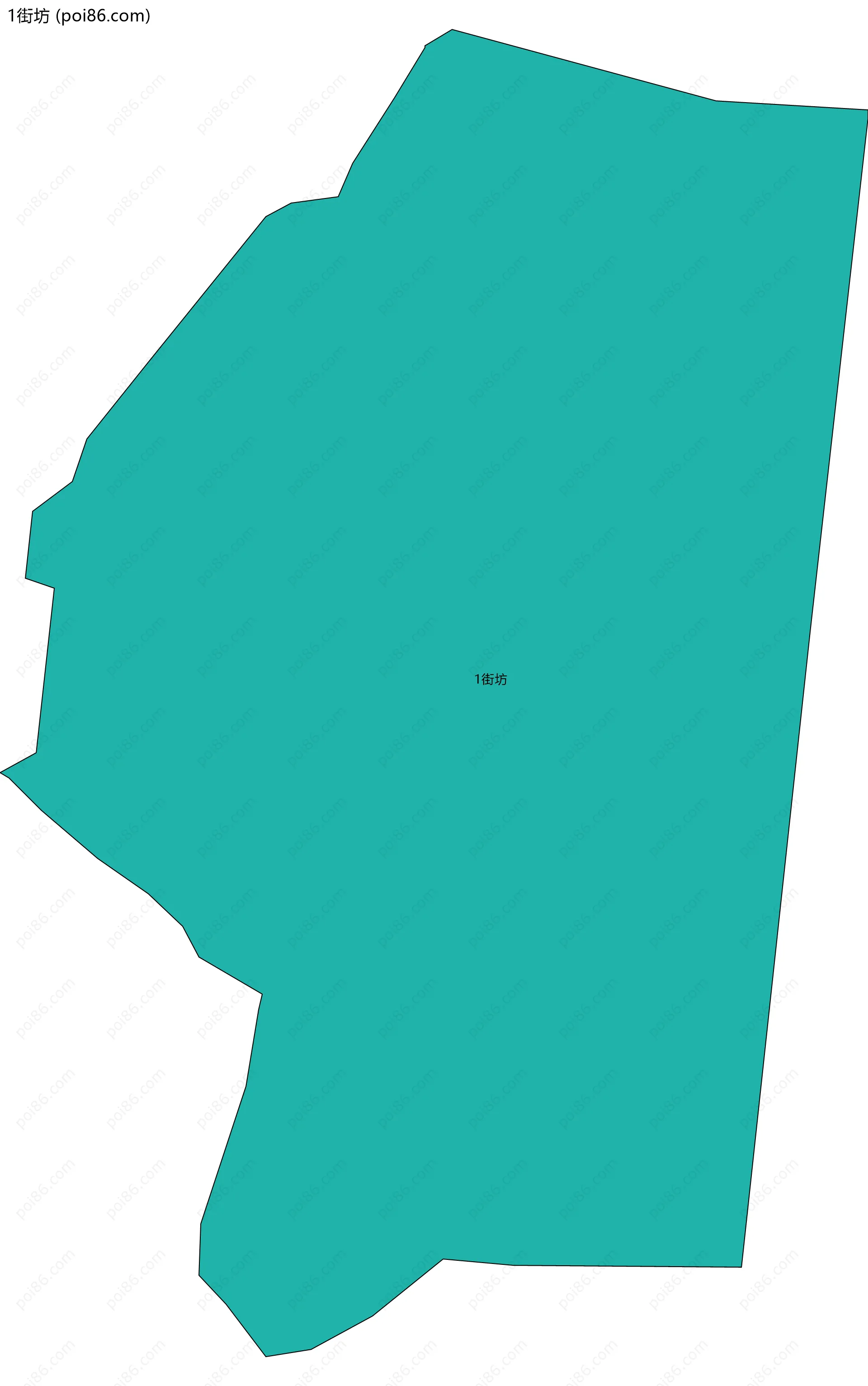 1街坊边界地图