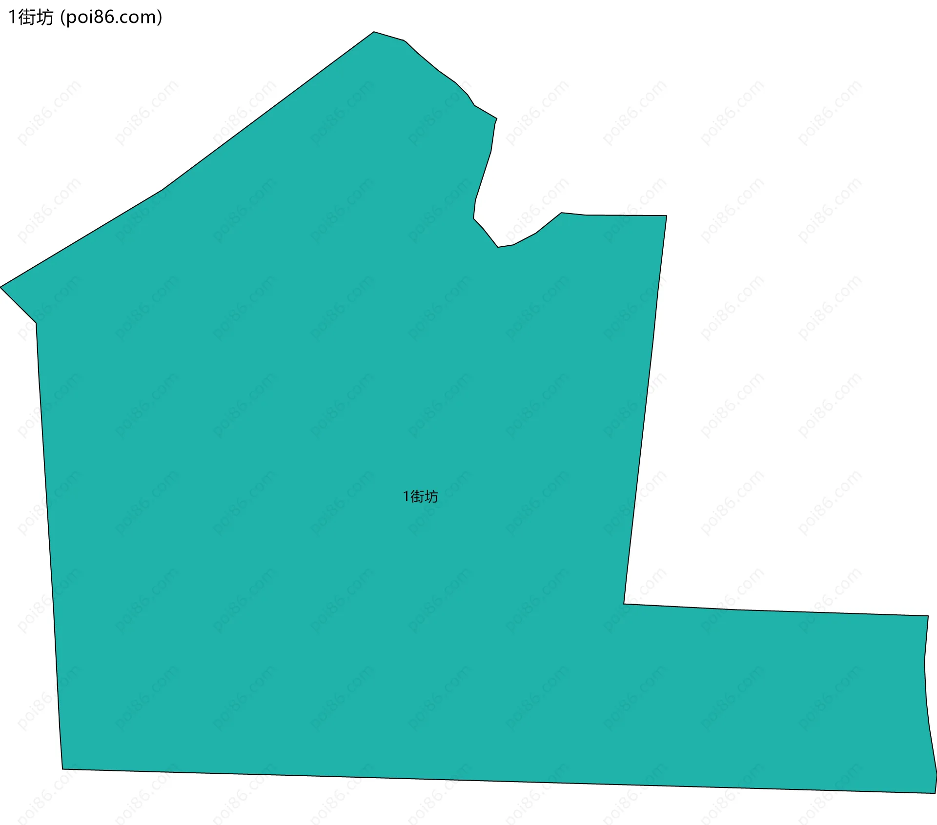 1街坊边界地图