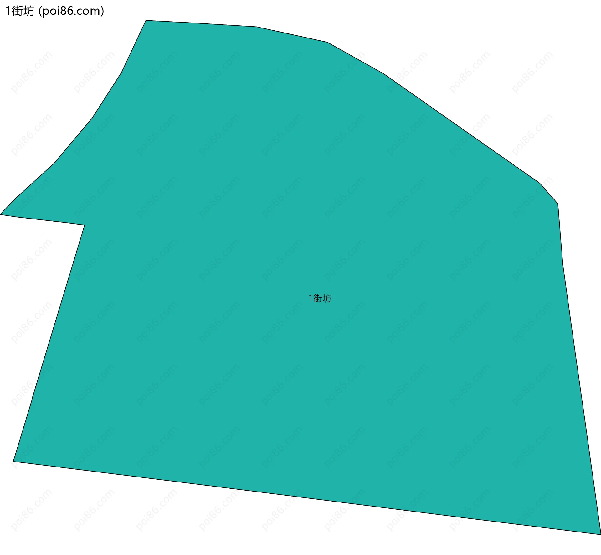 1街坊边界地图