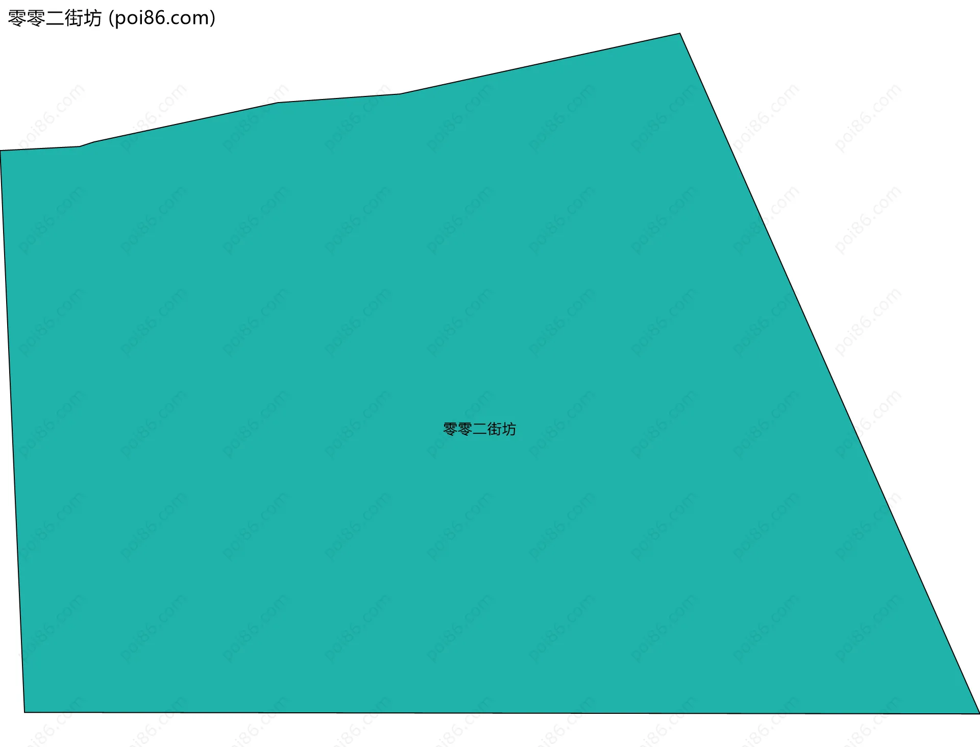 零零二街坊边界地图