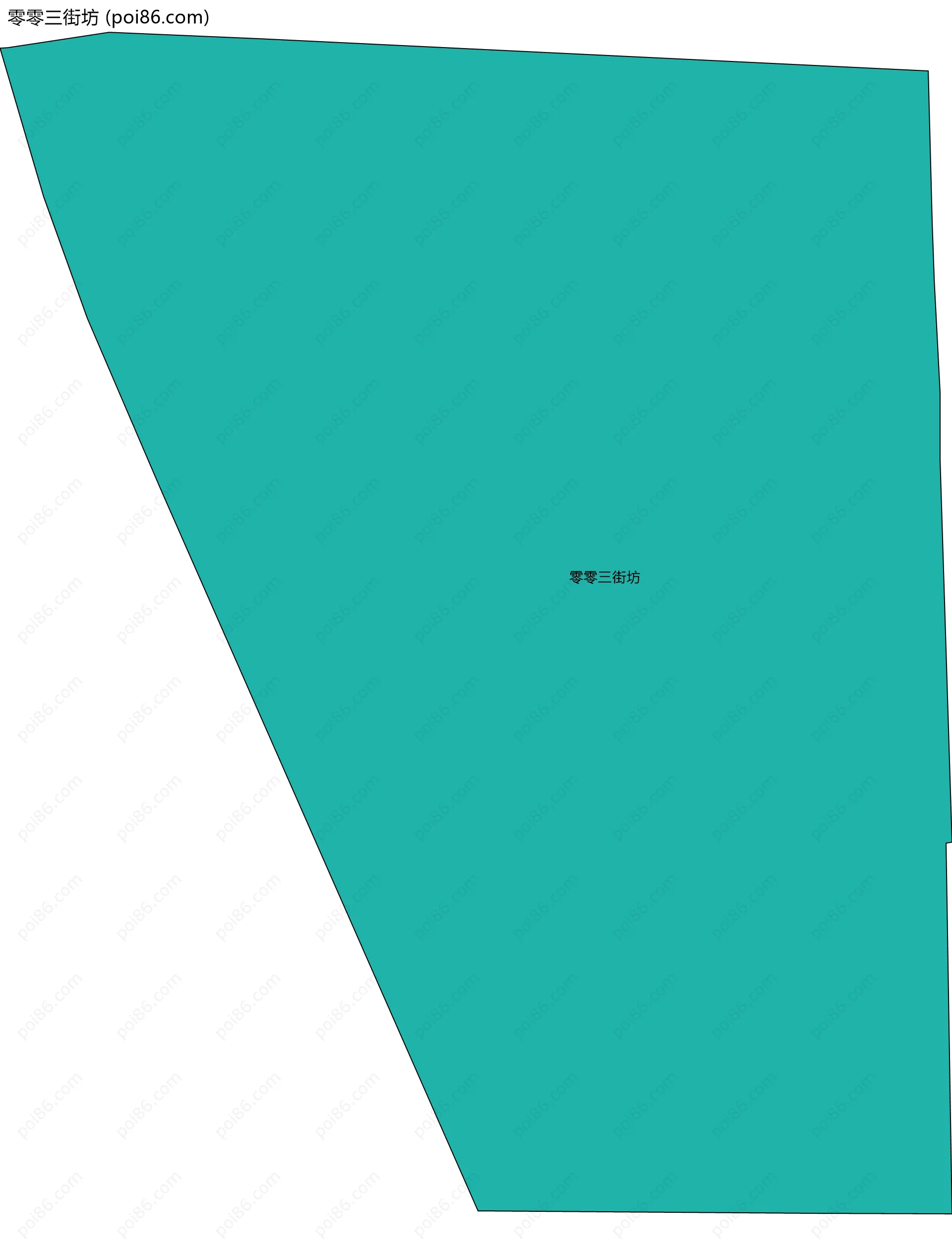 零零三街坊边界地图