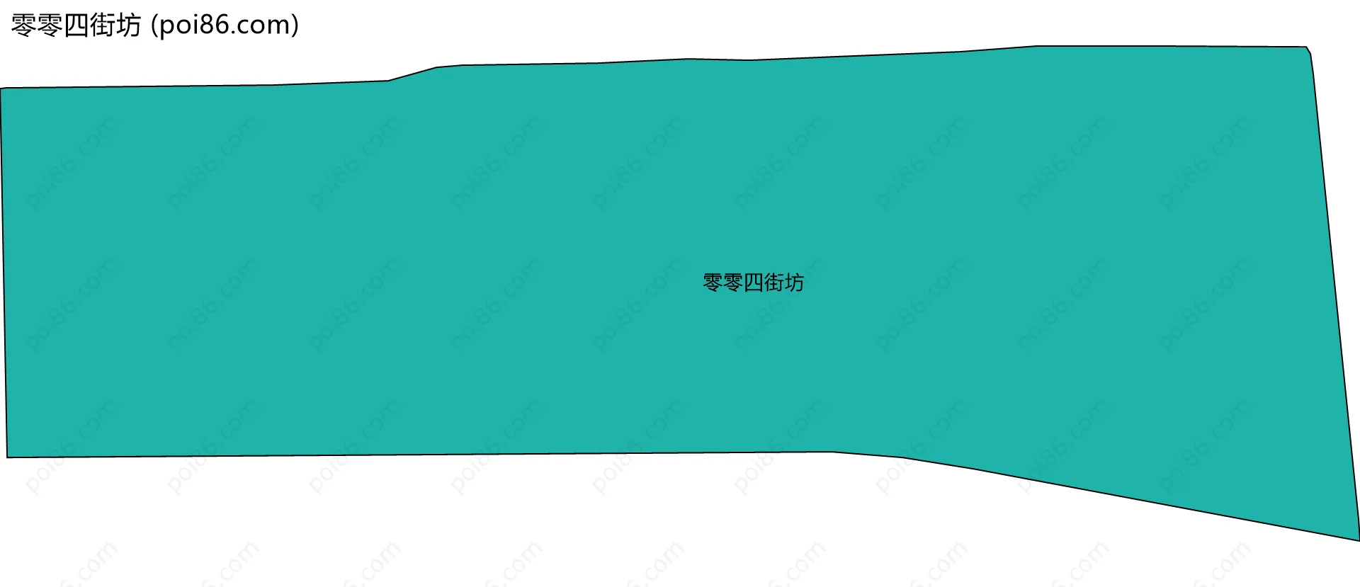 零零四街坊边界地图