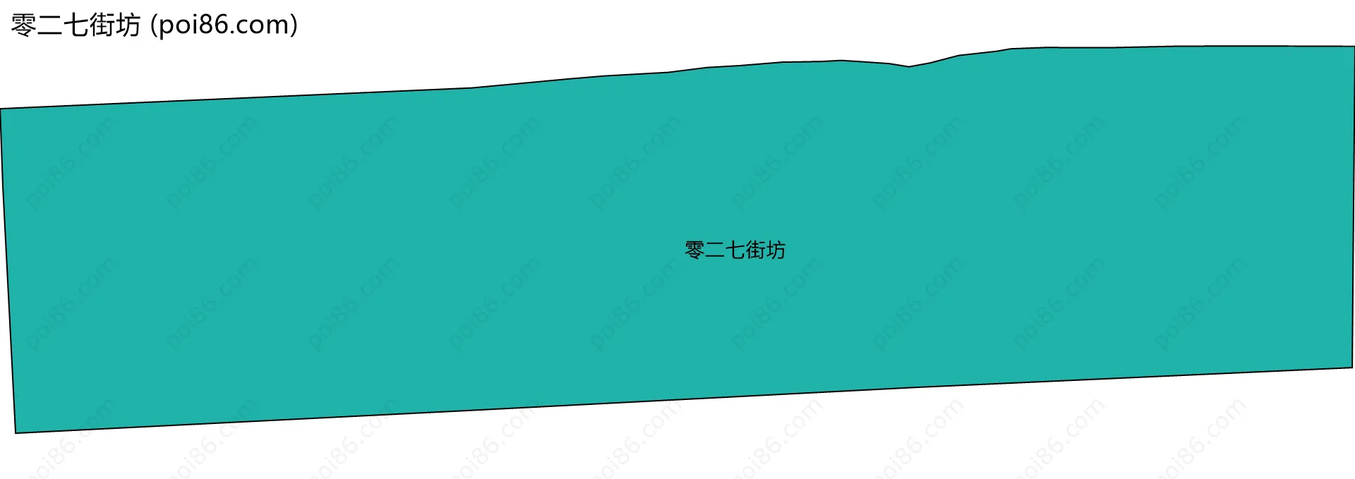 零二七街坊边界地图