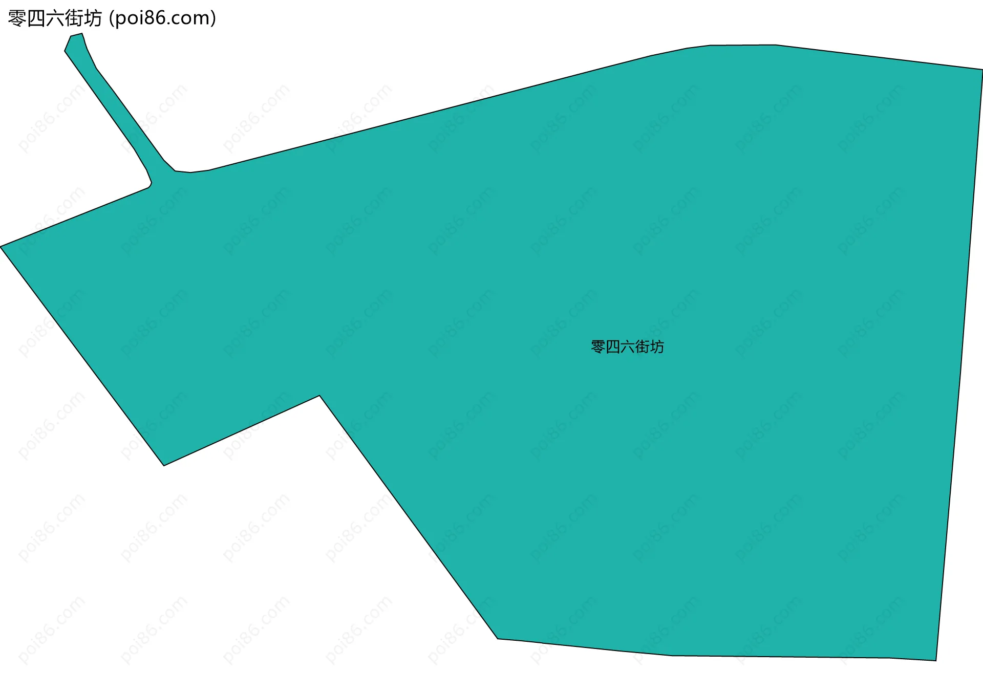 零四六街坊边界地图