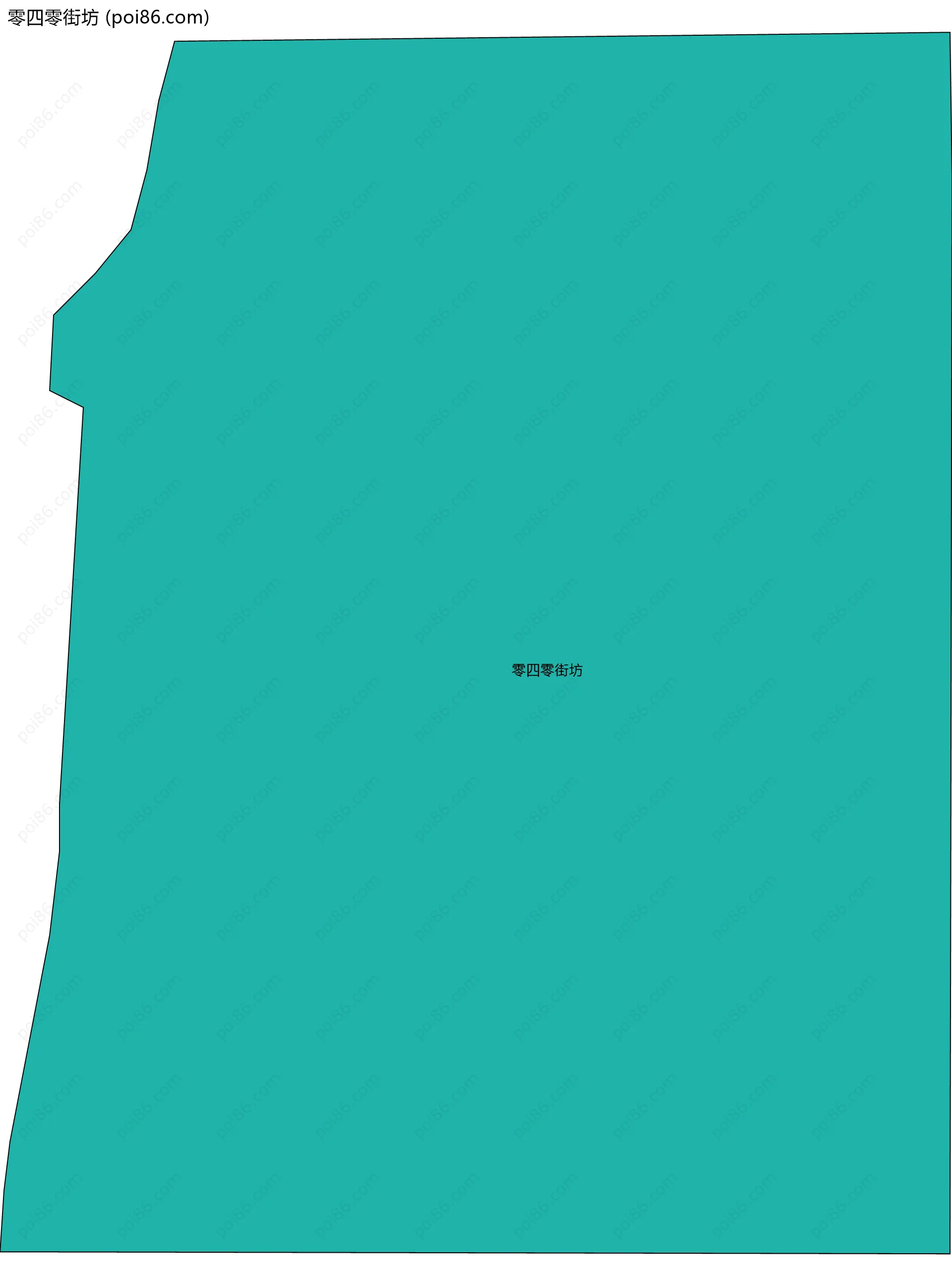 零四零街坊边界地图