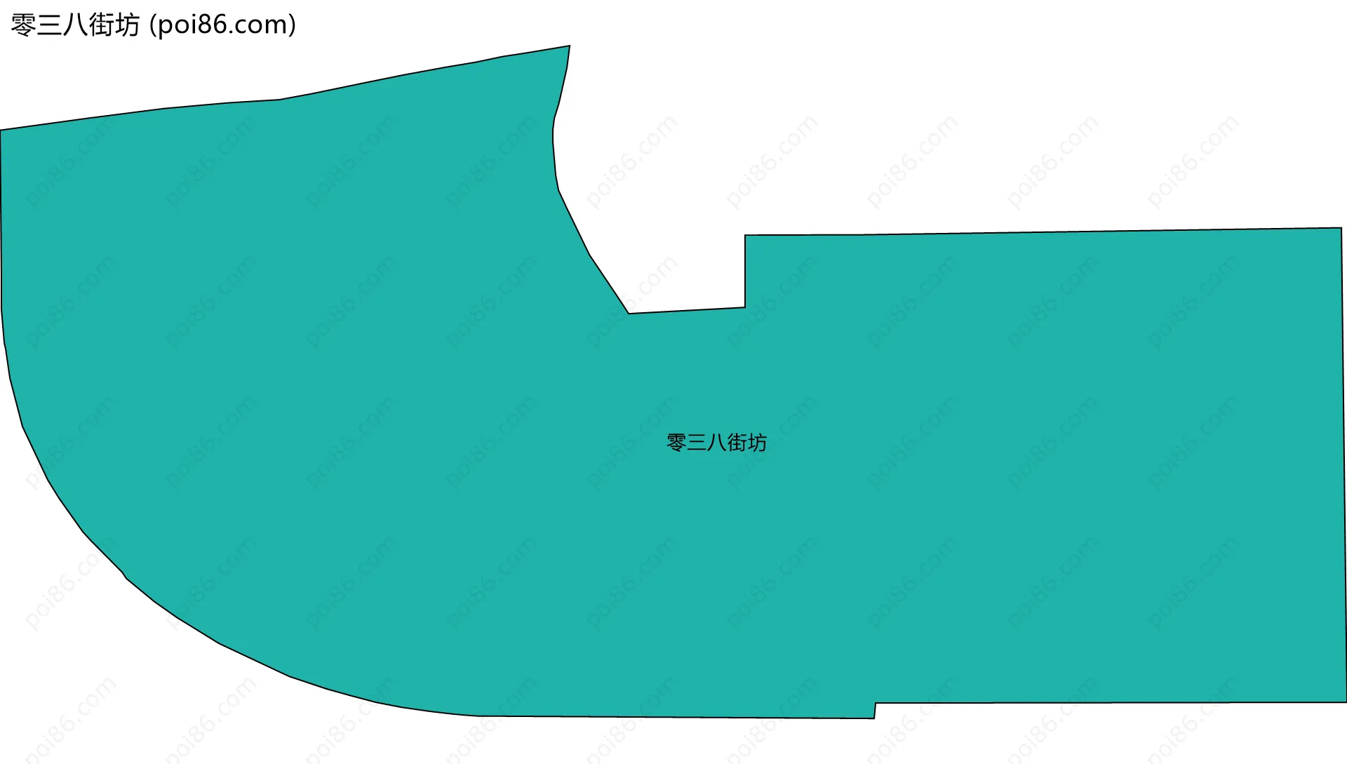 零三八街坊边界地图