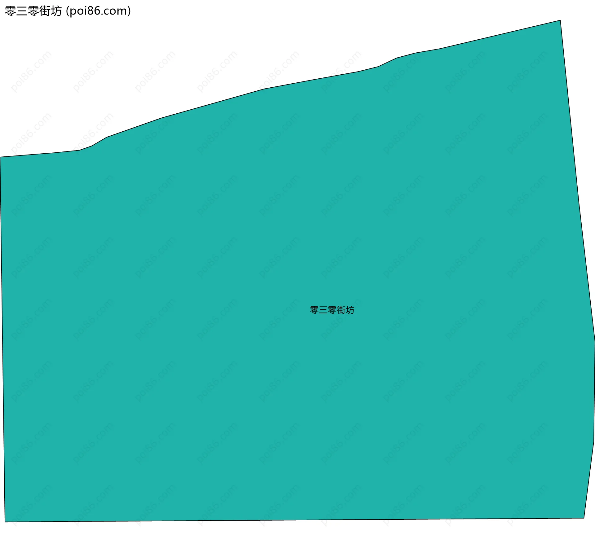 零三零街坊边界地图