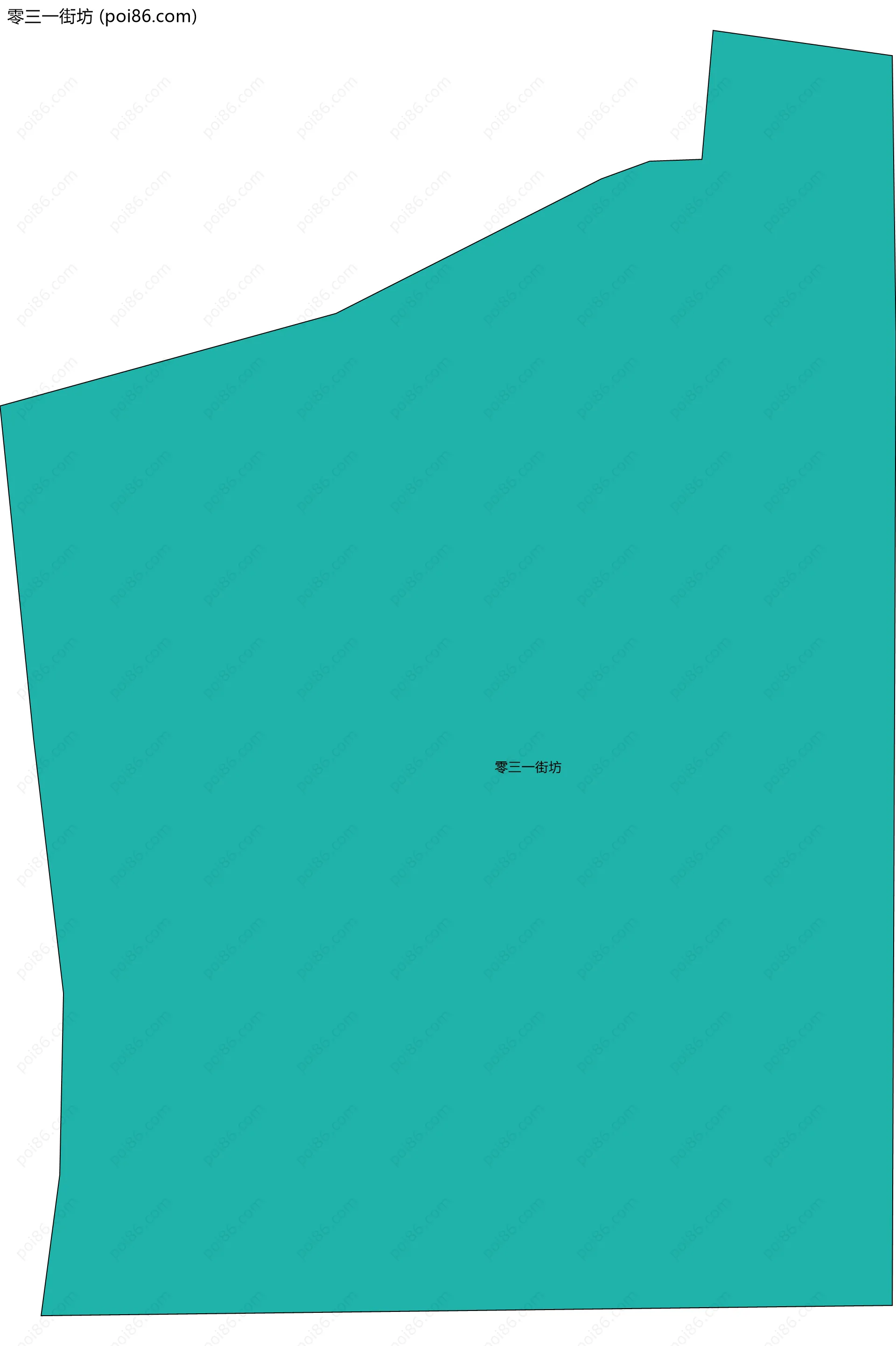 零三一街坊边界地图