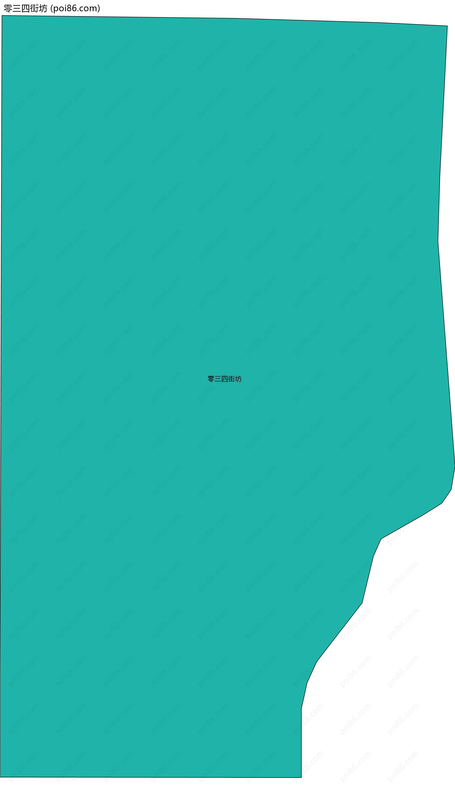 零三四街坊边界地图