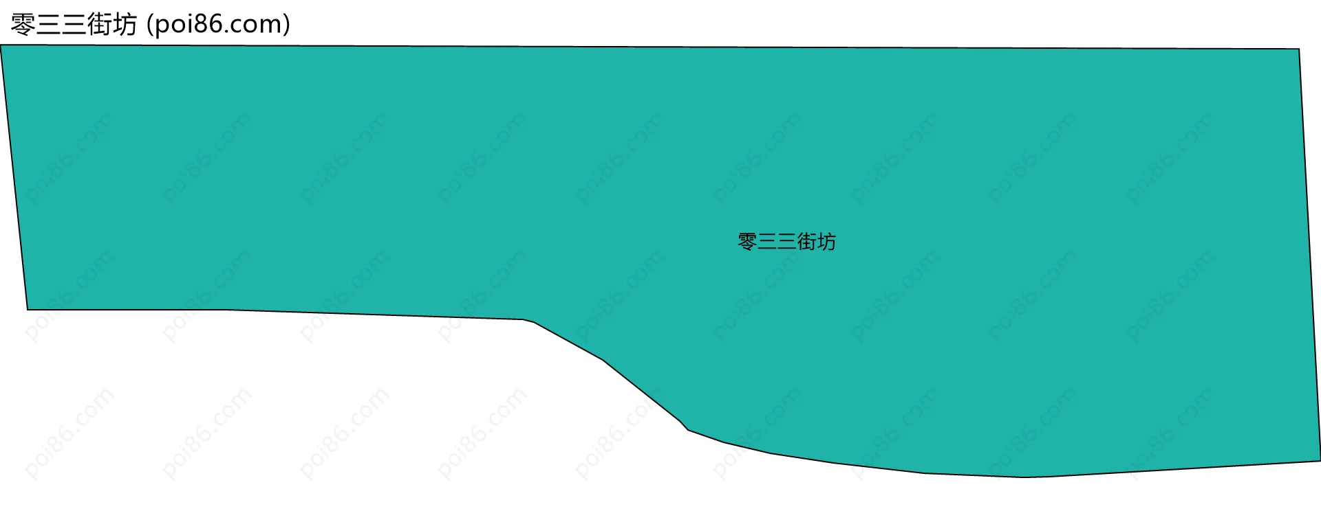 零三三街坊边界地图