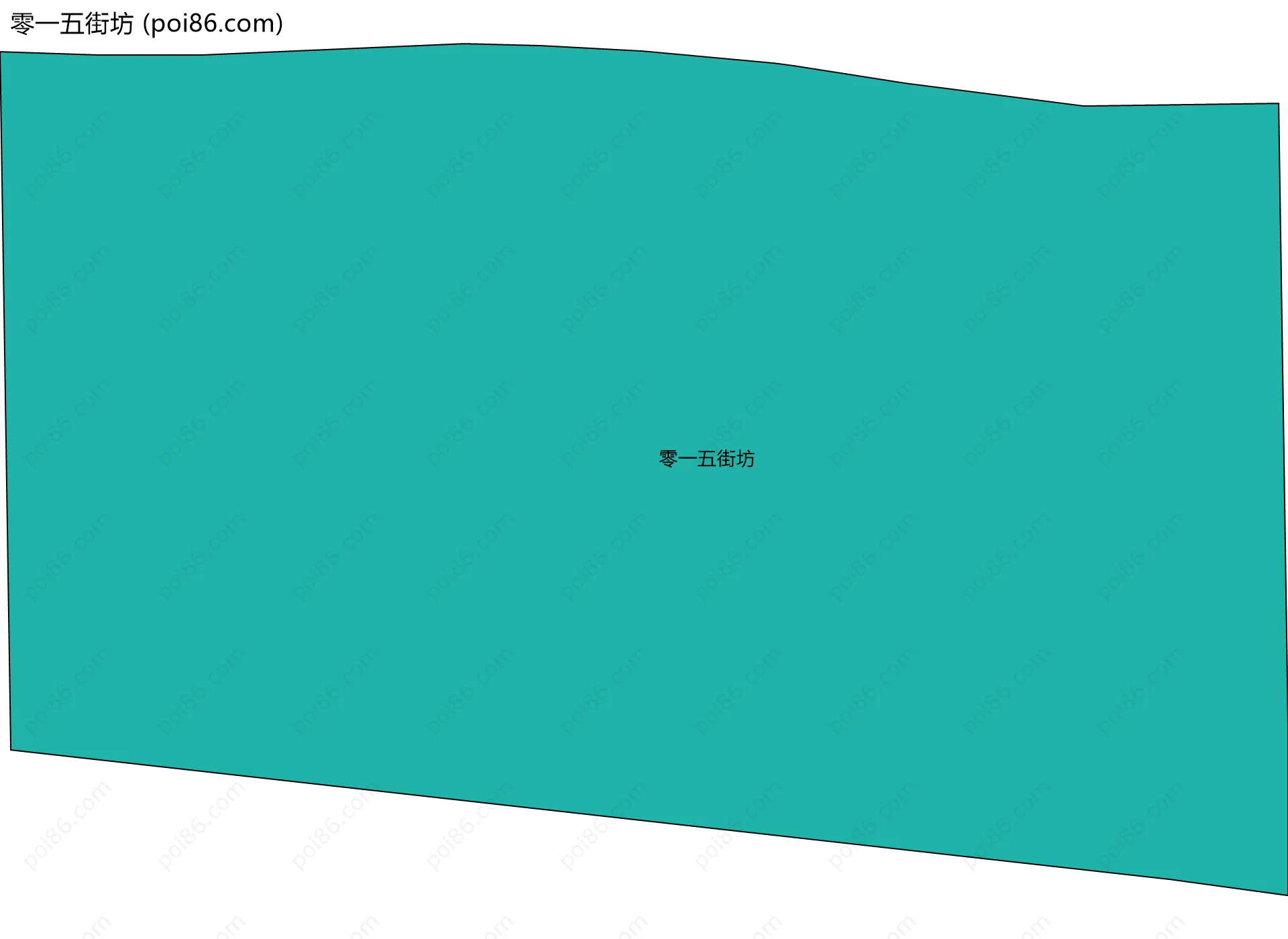零一五街坊边界地图