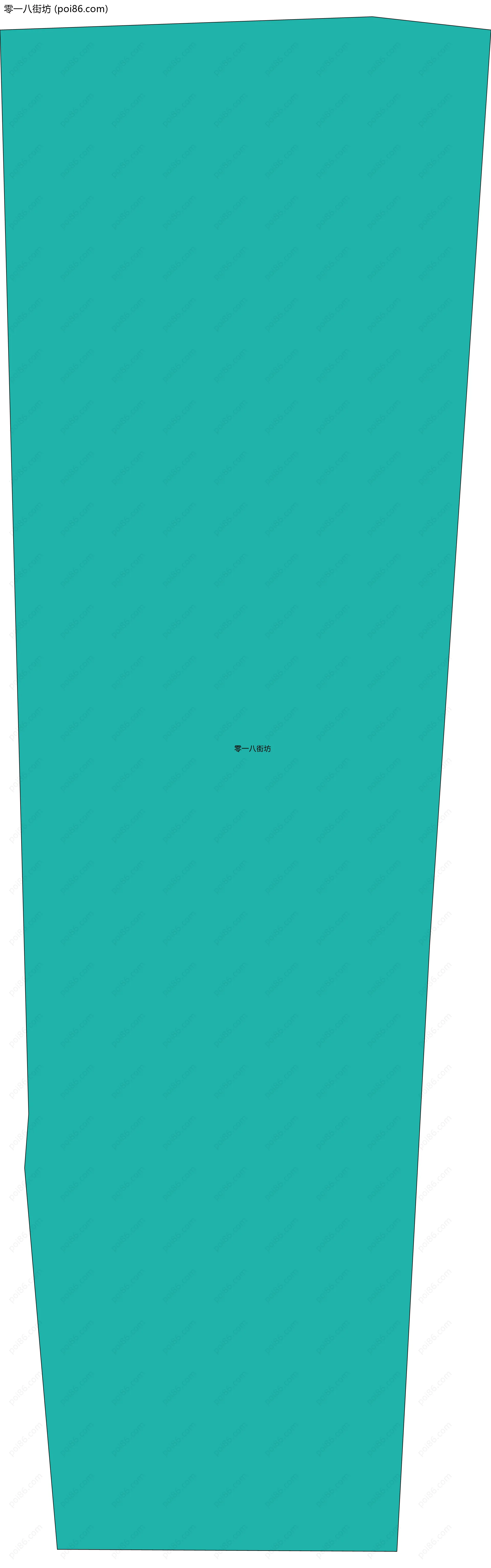 零一八街坊边界地图