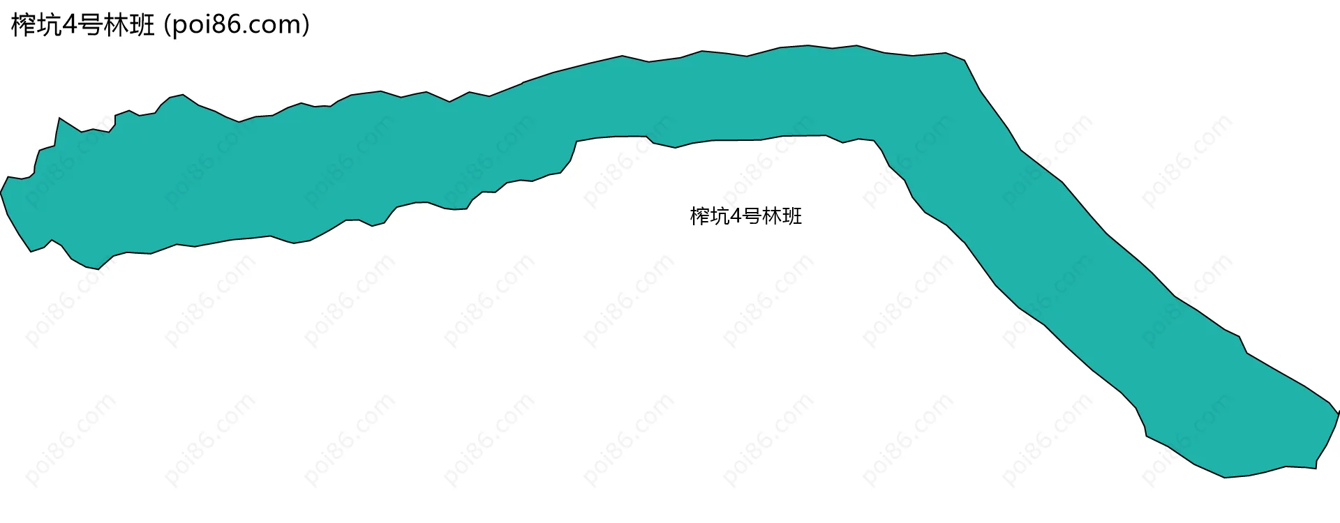 榨坑4号林班边界地图