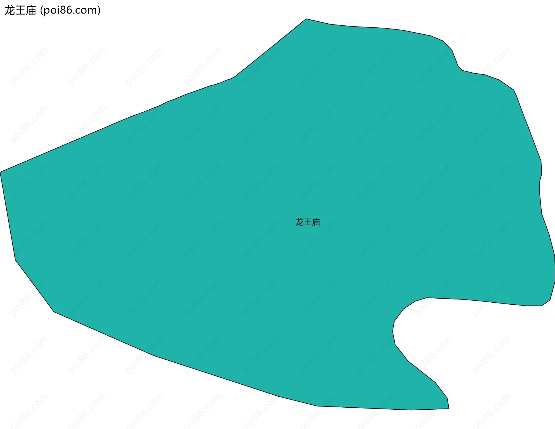 龙王庙边界地图