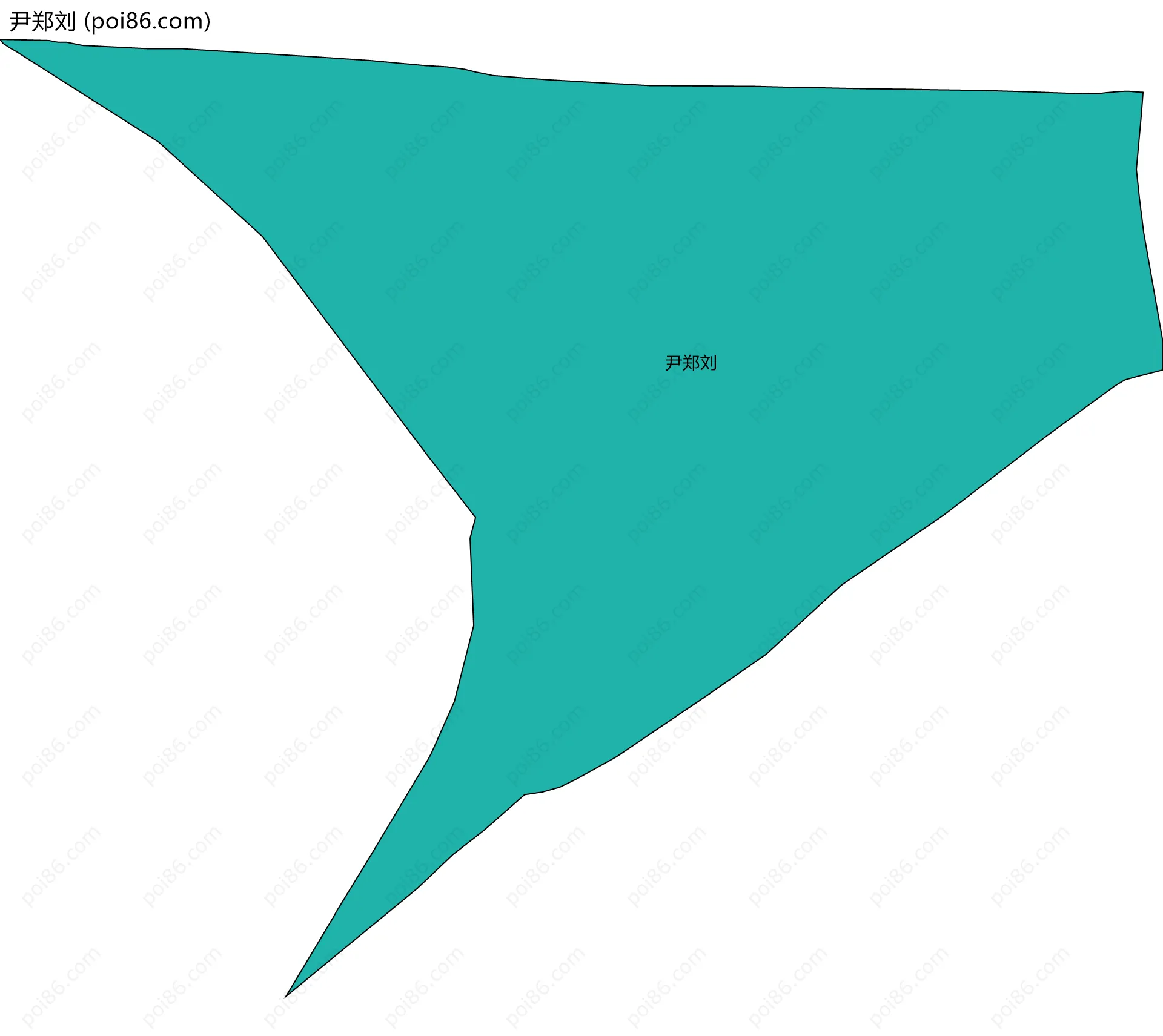 尹郑刘边界地图