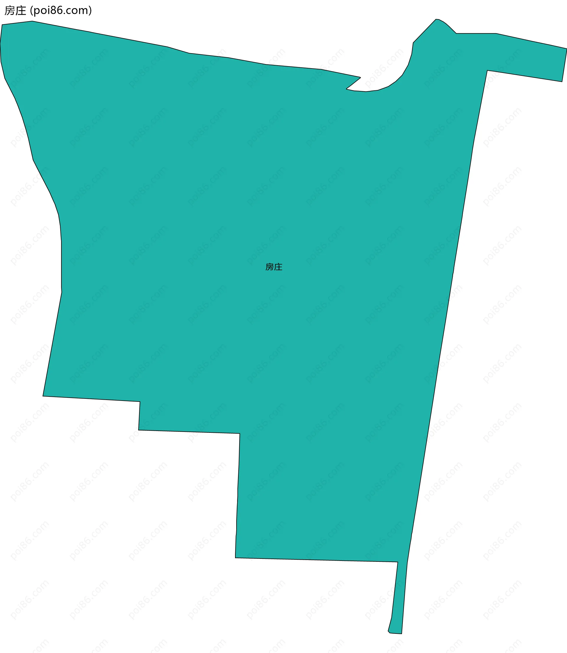 房庄边界地图