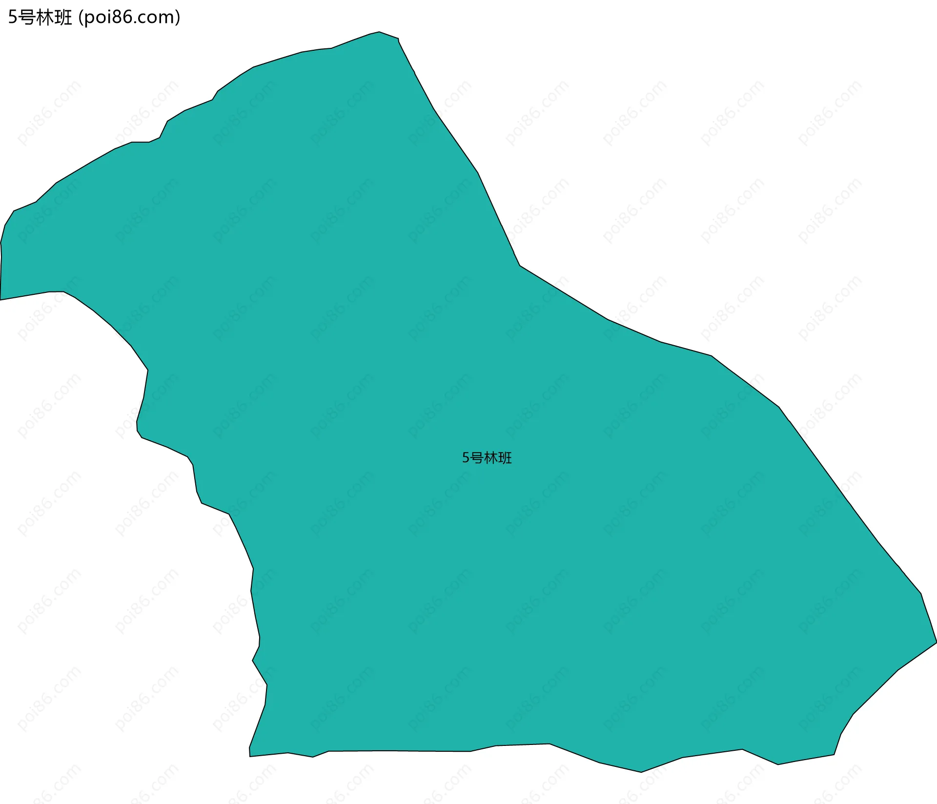 5号林班边界地图