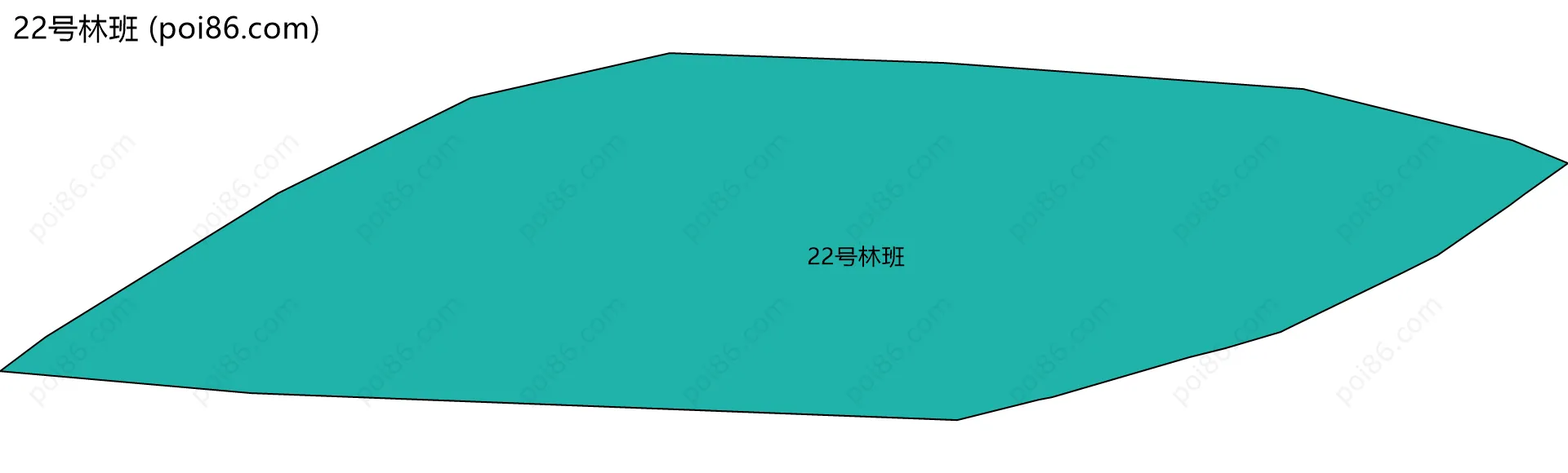 22号林班边界地图