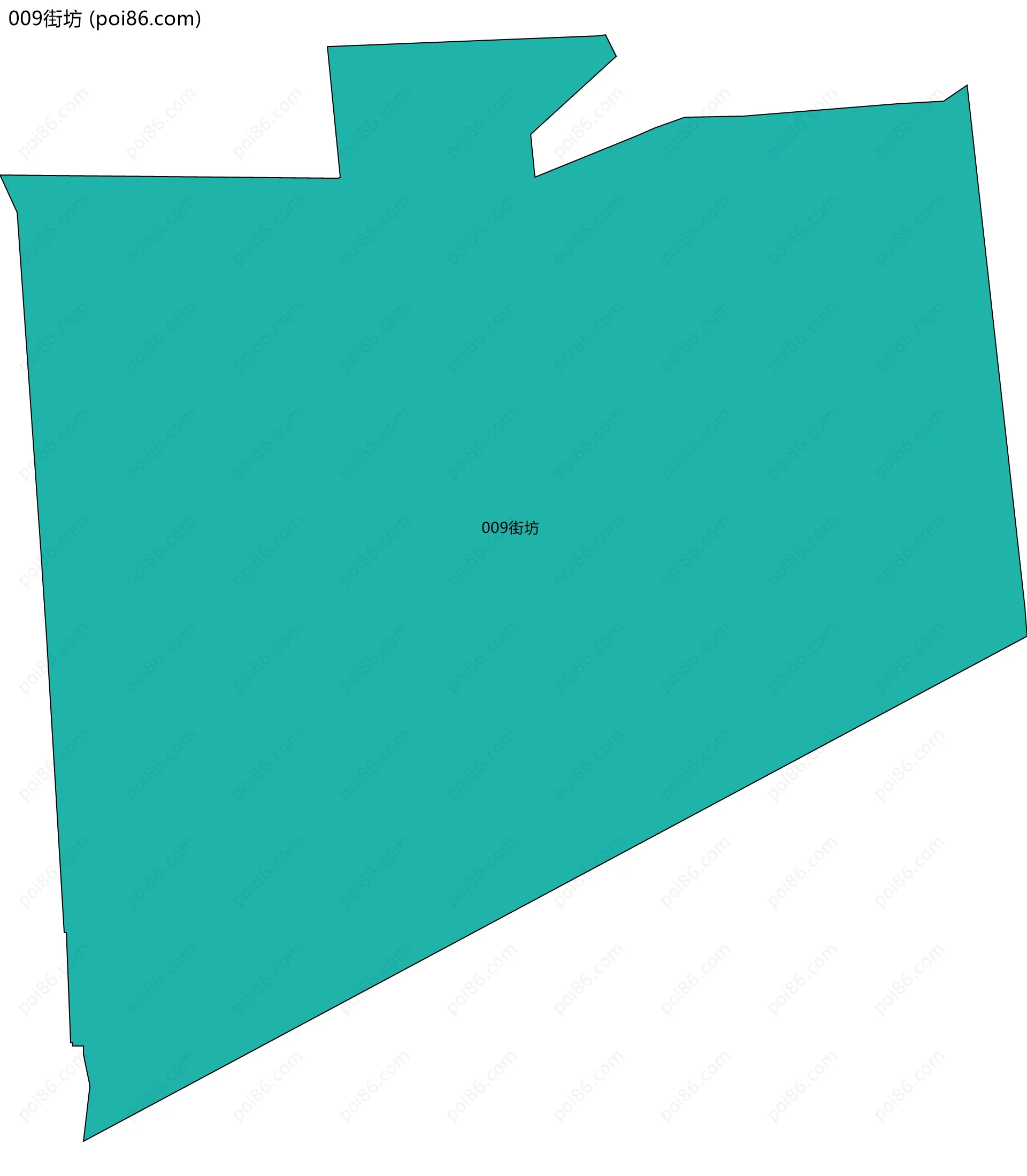 009街坊边界地图