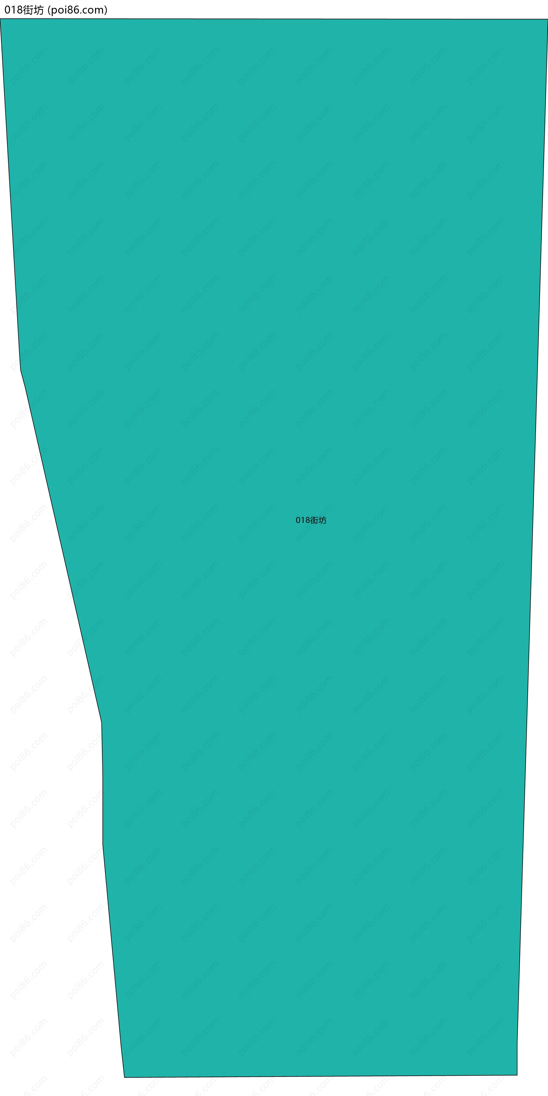 018街坊边界地图