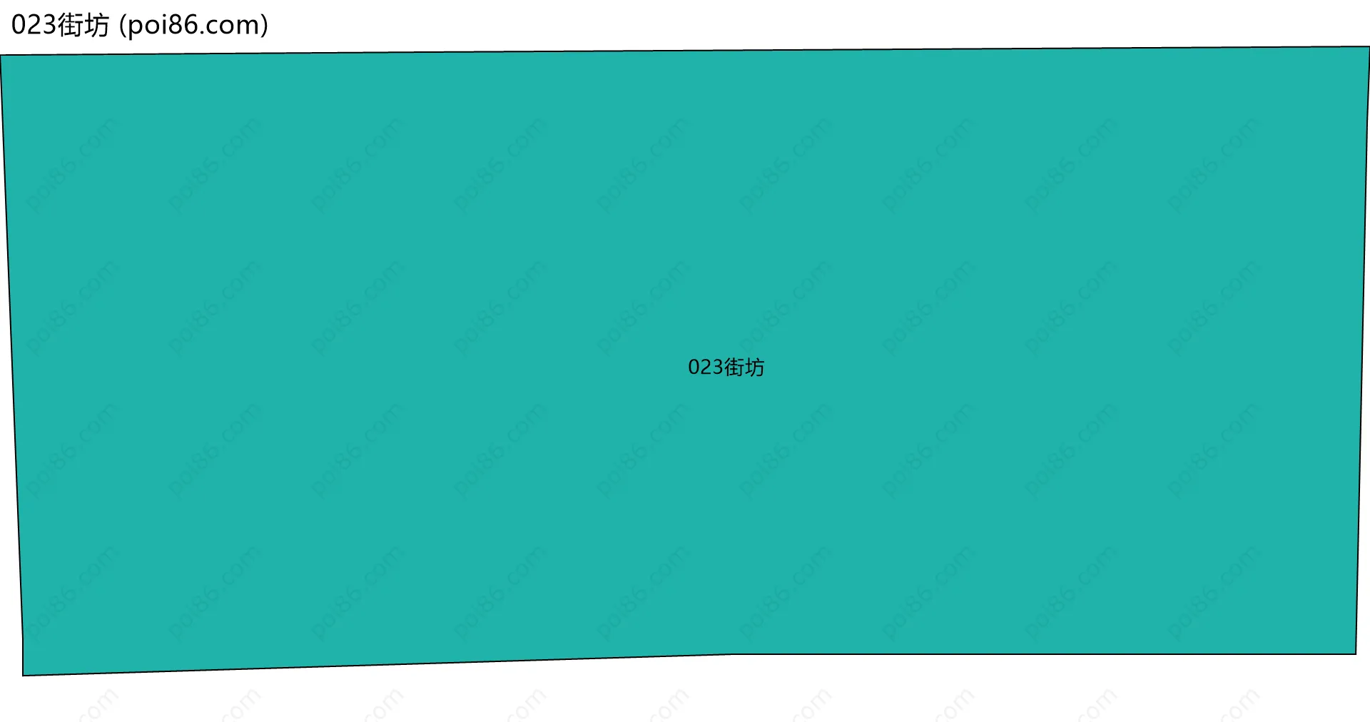 023街坊边界地图