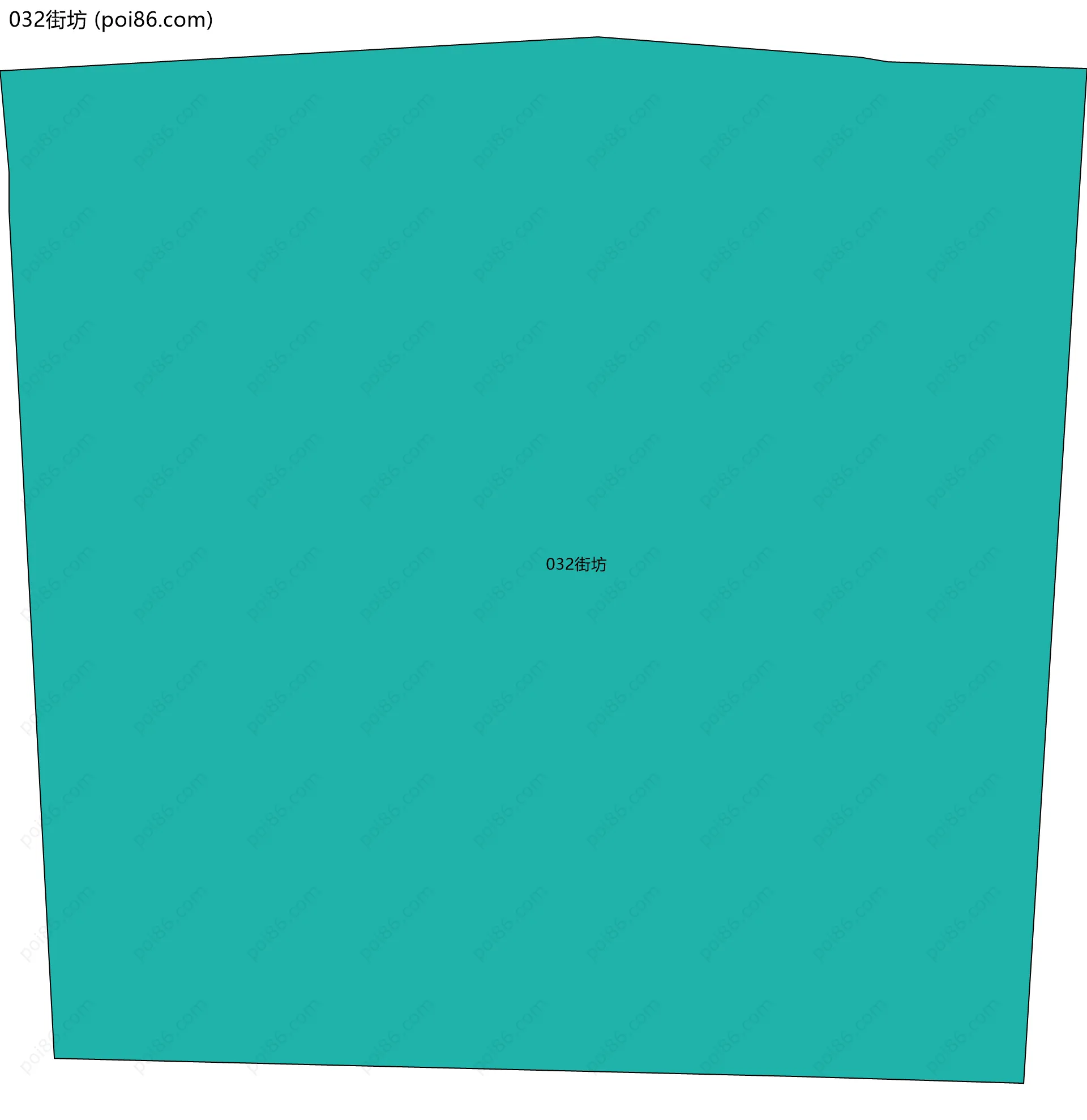 032街坊边界地图
