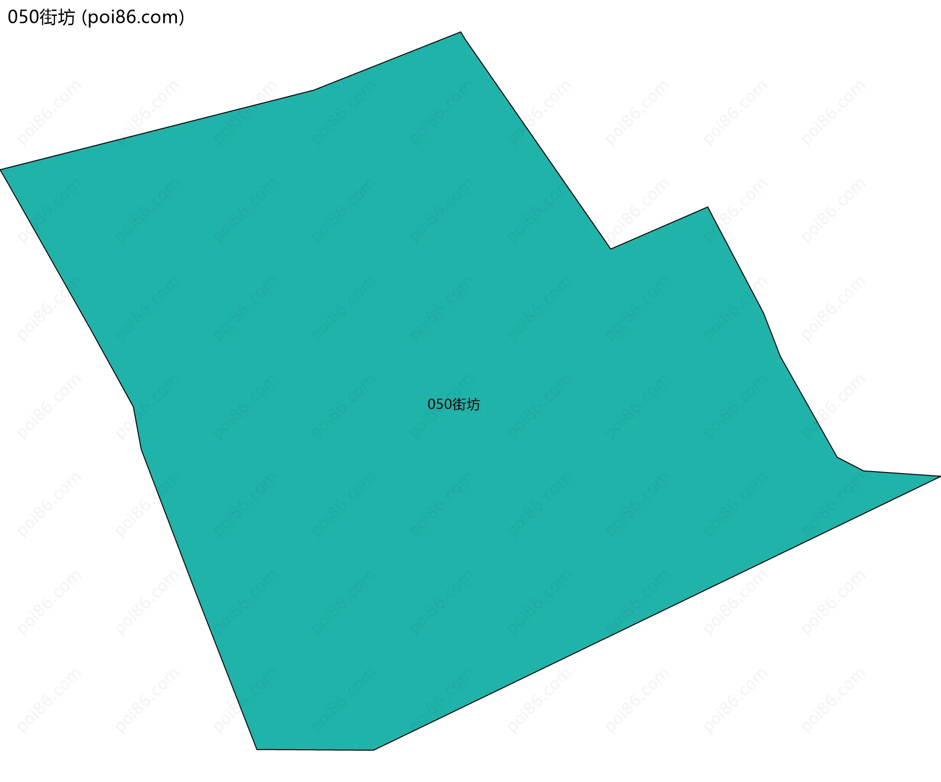 050街坊边界地图