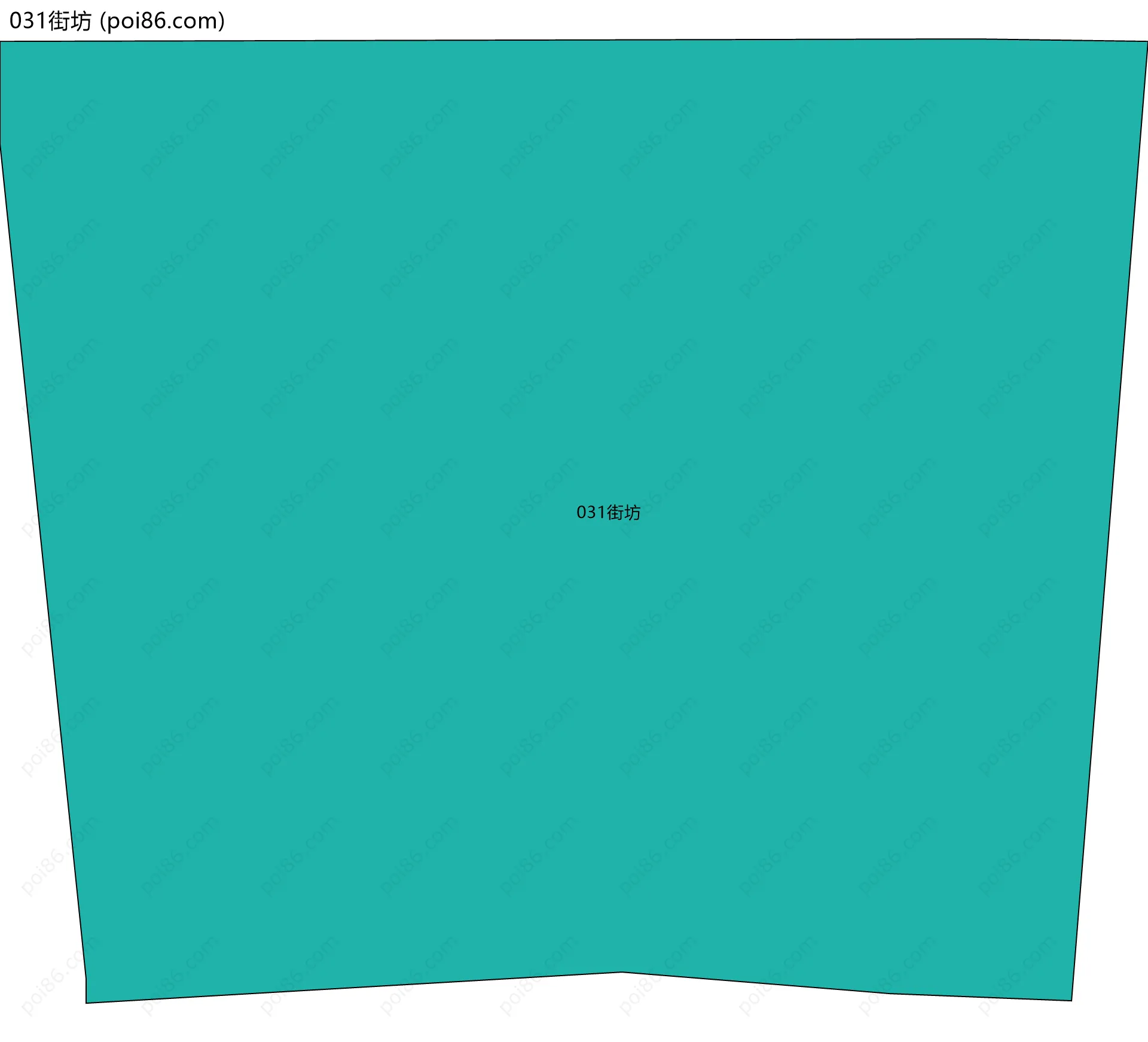 031街坊边界地图