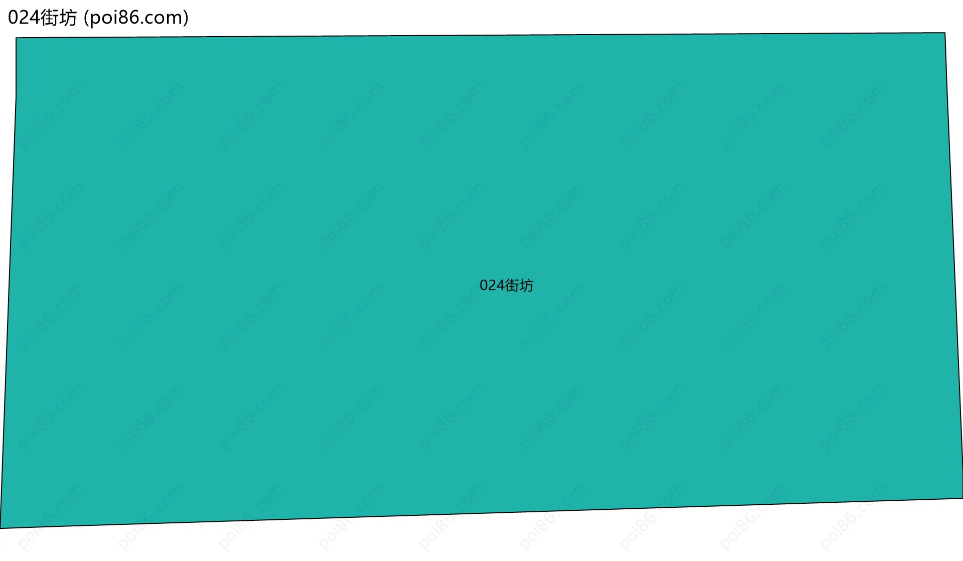 024街坊边界地图
